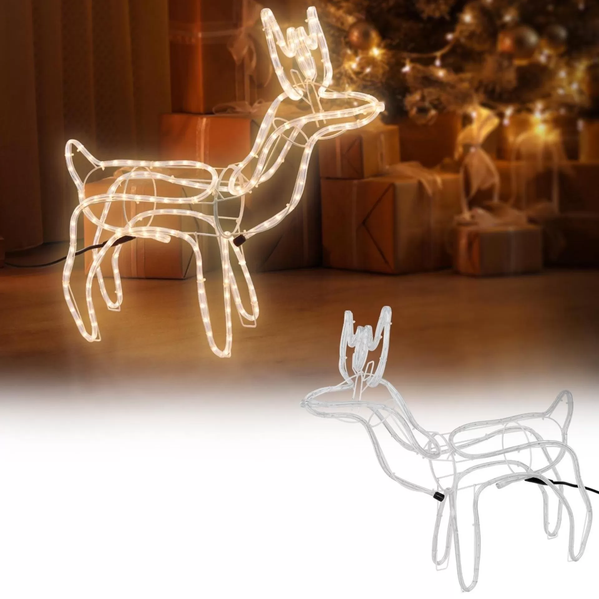 DecorativeLIghting 3D Rendier Lichtslang Met (216 Lampjes)Decorative Lighting Best