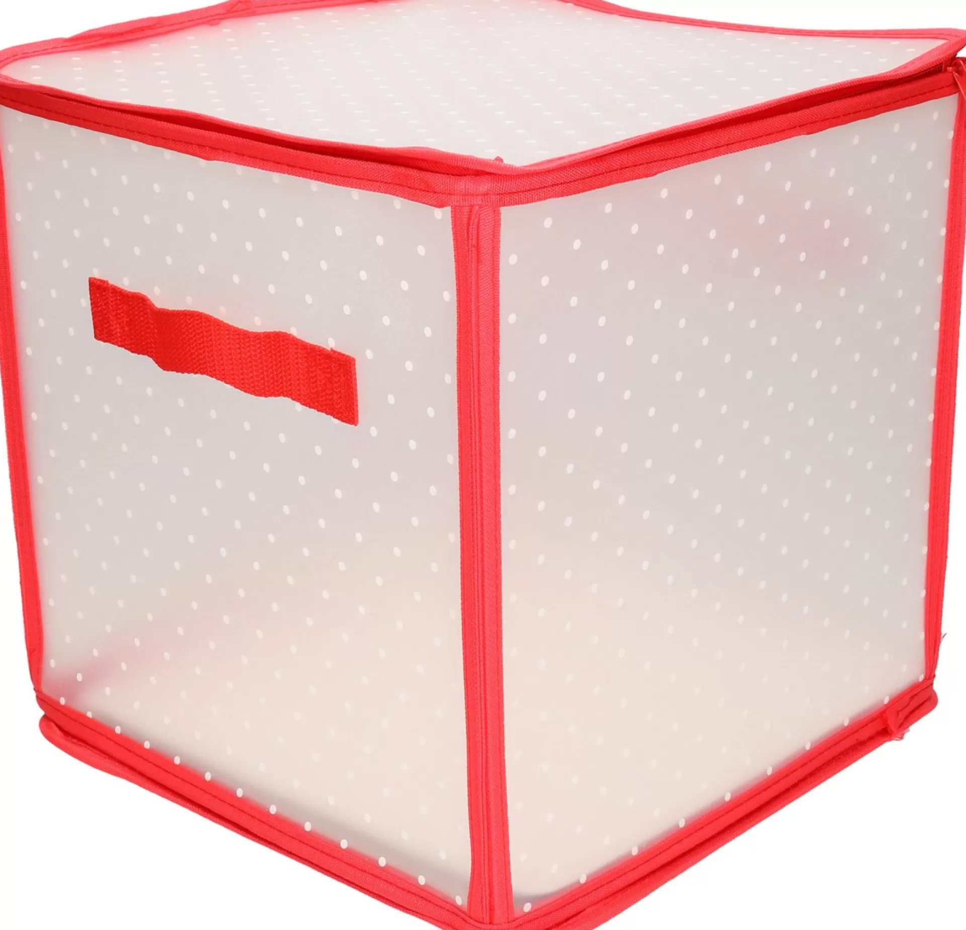 Bellatio Decorations 3X Kerstballen Opruimen/Opbergen Opbergboxen 31 X 31 X 31 Cm - Kerstversiering Opbergdozen Voor In Totaal 81 Kerstballen Discount