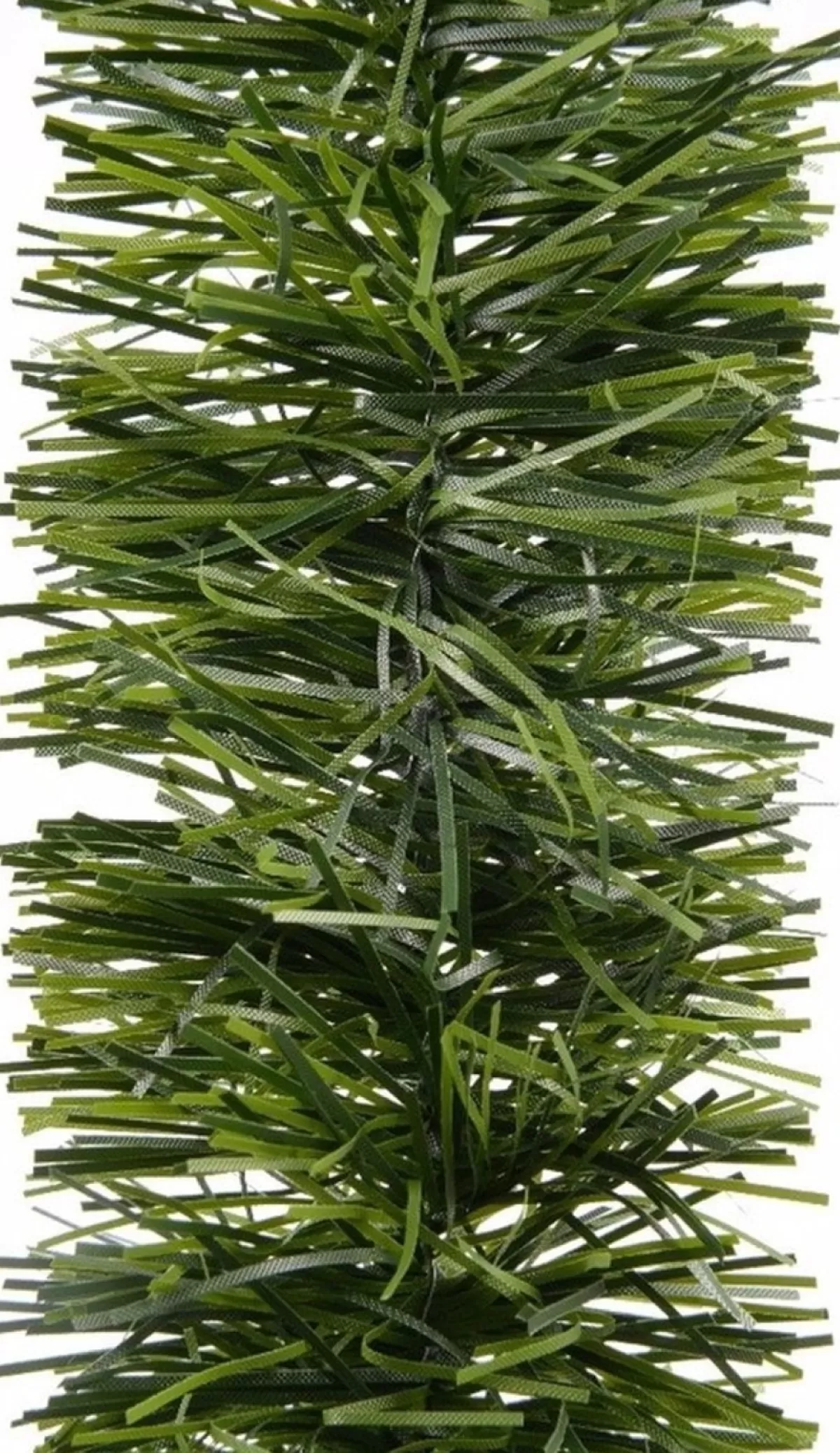 Decoris Guirlandes>6X Kerstslingers Dennenslingers Groen 270 Cm - Guirlande Folie Lametta - Groene Kerstboom Versieringen