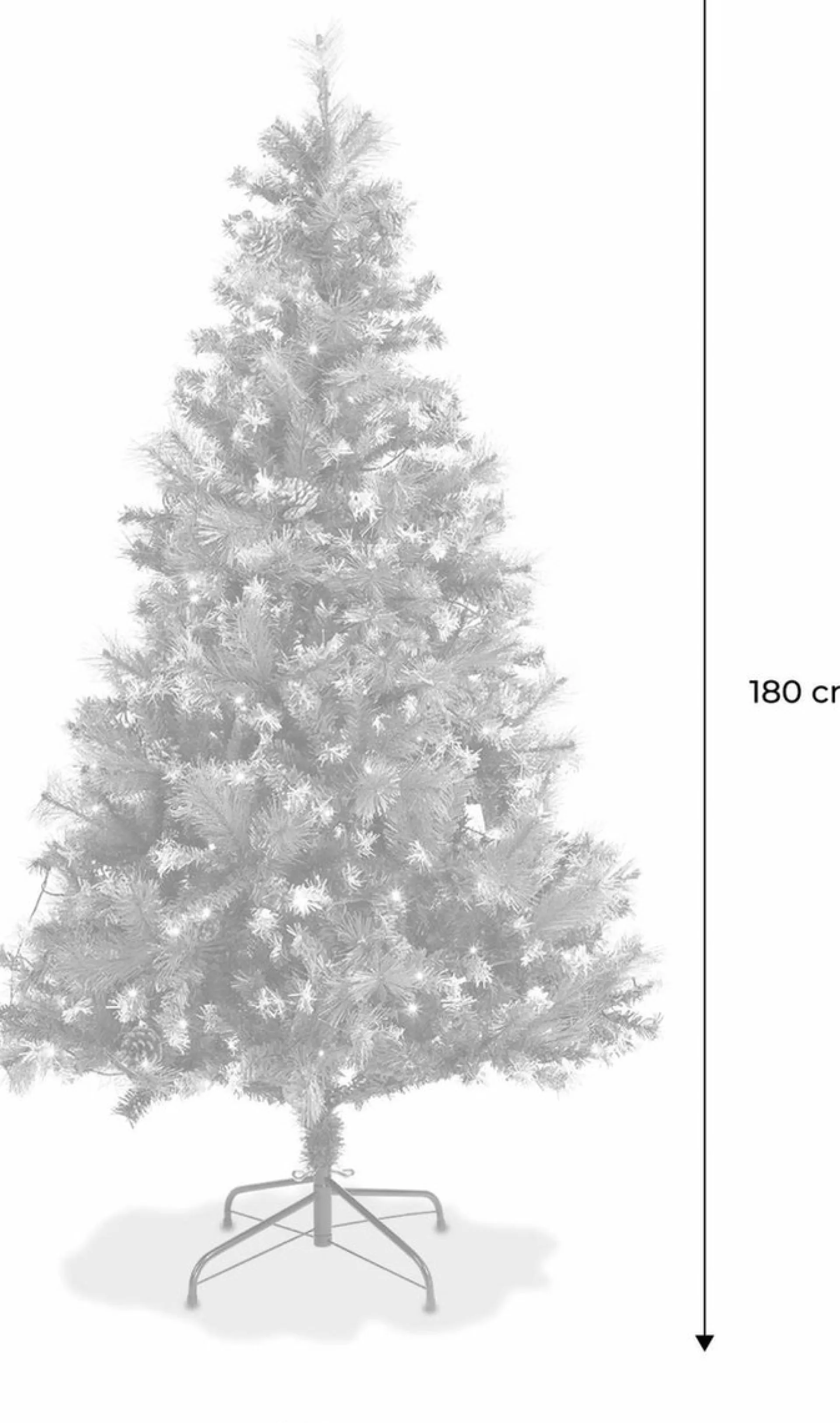 Aliceu0027s Garden Alice's Garden | Deluxe Kunstkerstboom Fringant | 180 Cm | Incl. Verlichting, Decoraties En Voet Fashion