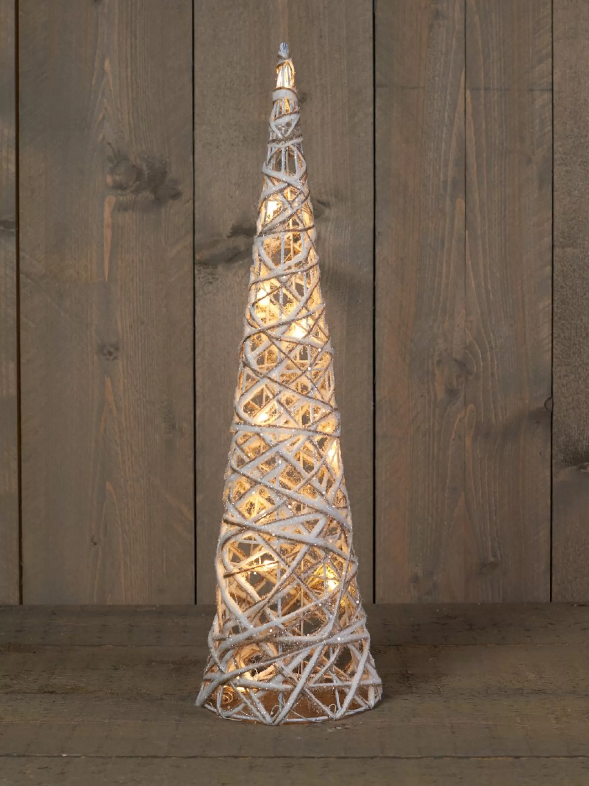 Anna's Collection Led Kegel Kerstbomen - 2X St - 40 En 60 Cm - Kerstverlichting Best Sale
