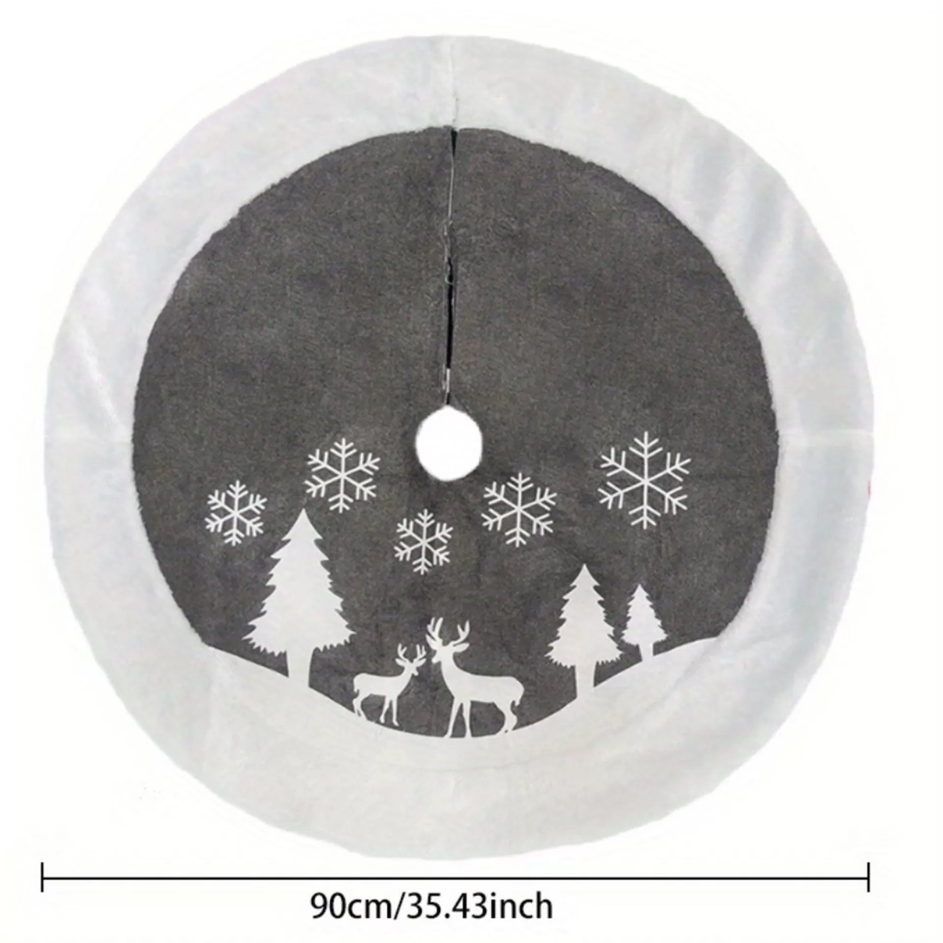 Arvona Kerstboomkleed - Kerstboom Kleed - Kerstboommat - Mat - Rok - Christmas Tree - Kerstversiering - Kerst - Feestdagen - 120Cm Fashion
