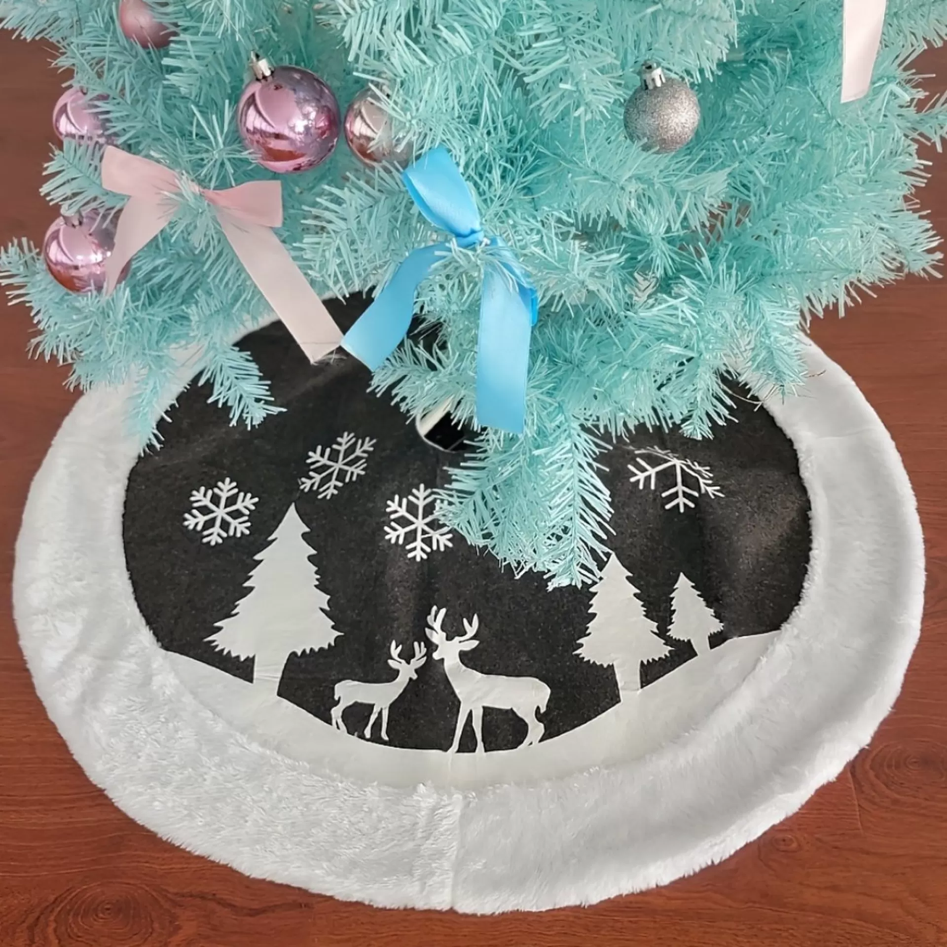 Arvona Kerstboomkleed - Kerstboom Kleed - Kerstboommat - Mat - Rok - Christmas Tree - Kerstversiering - Kerst - Feestdagen - 90Cm Flash Sale
