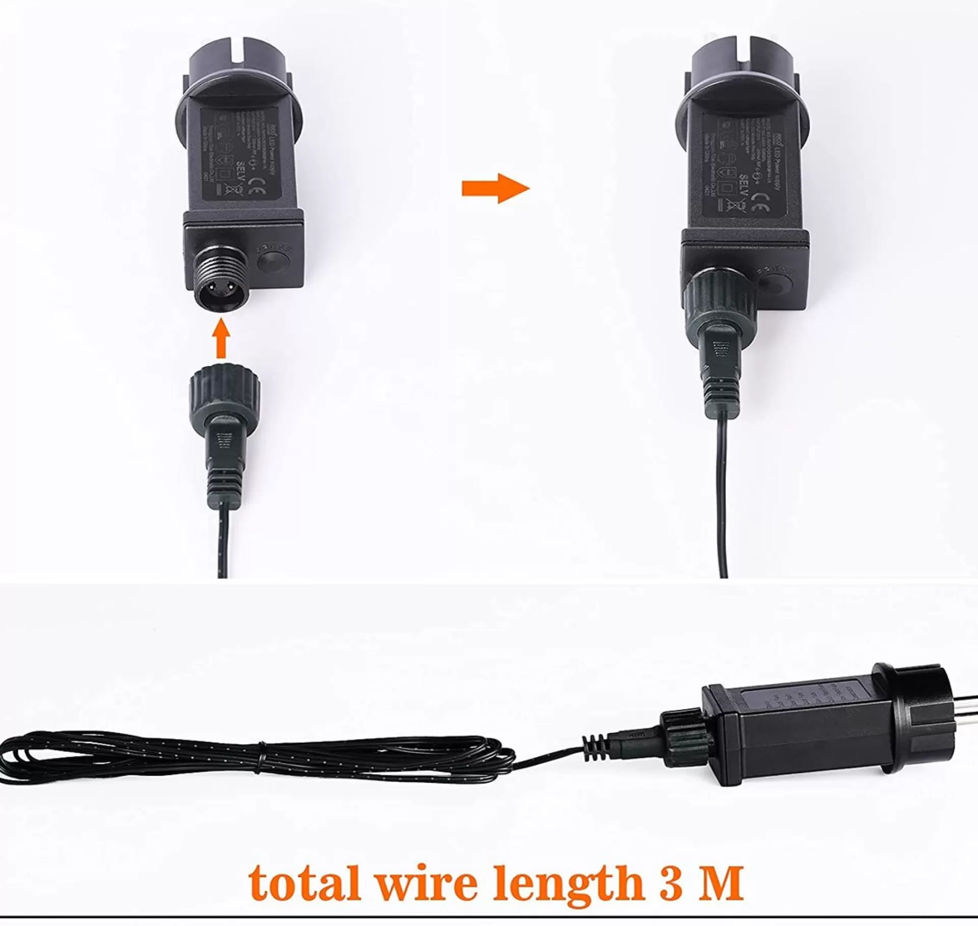 MachPower Berkatmarkt - Marchpower Lichtsnoer, 50 M, 2000 Leds, Led-Lichtsnoer, 8 Lichtmodi, Ip44, Waterdicht, Met Stekker Voor Buiten En Binnen, Lichtketting, Kerstdecoratie, Gordijn, Tuin, Feest, Bruiloft Clearance