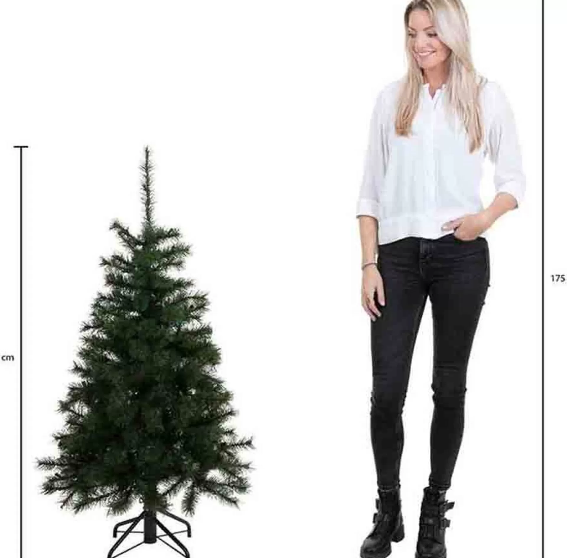 Black Box Frasier Fir Kunstkerstboom - 230 X 147 - Groen Store