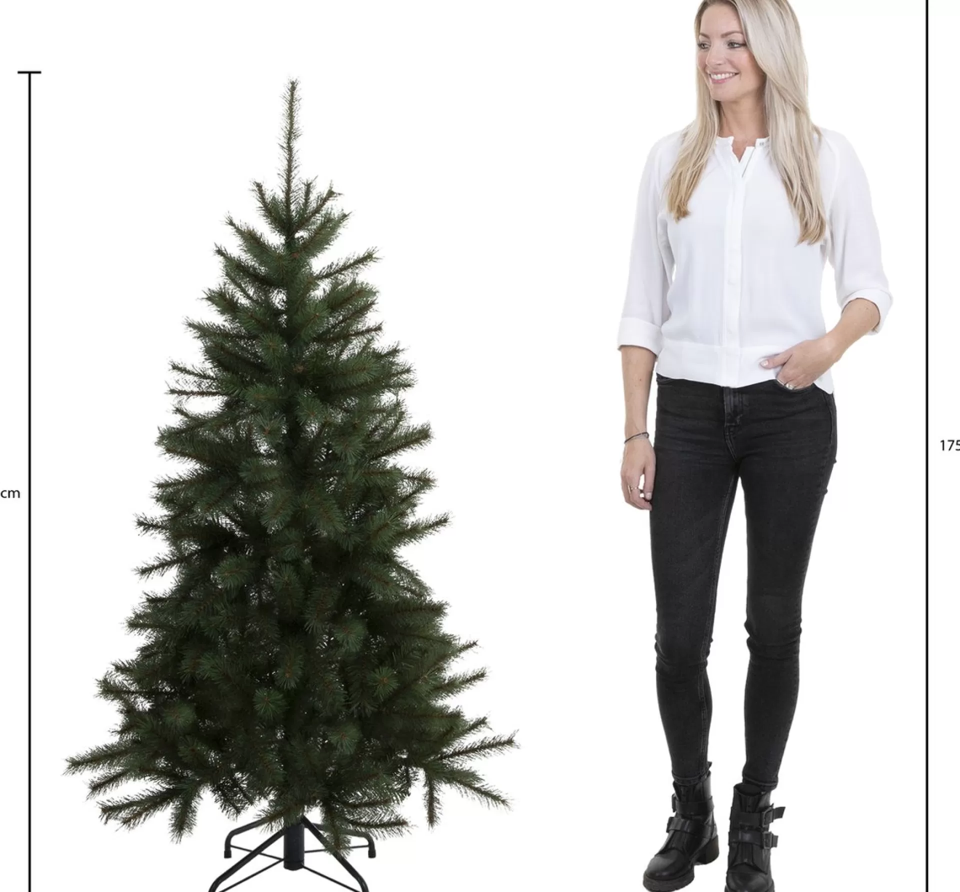 Black Box Trees Charlton Kunstkerstboom - H155 X O91 Cm - Groen Cheap