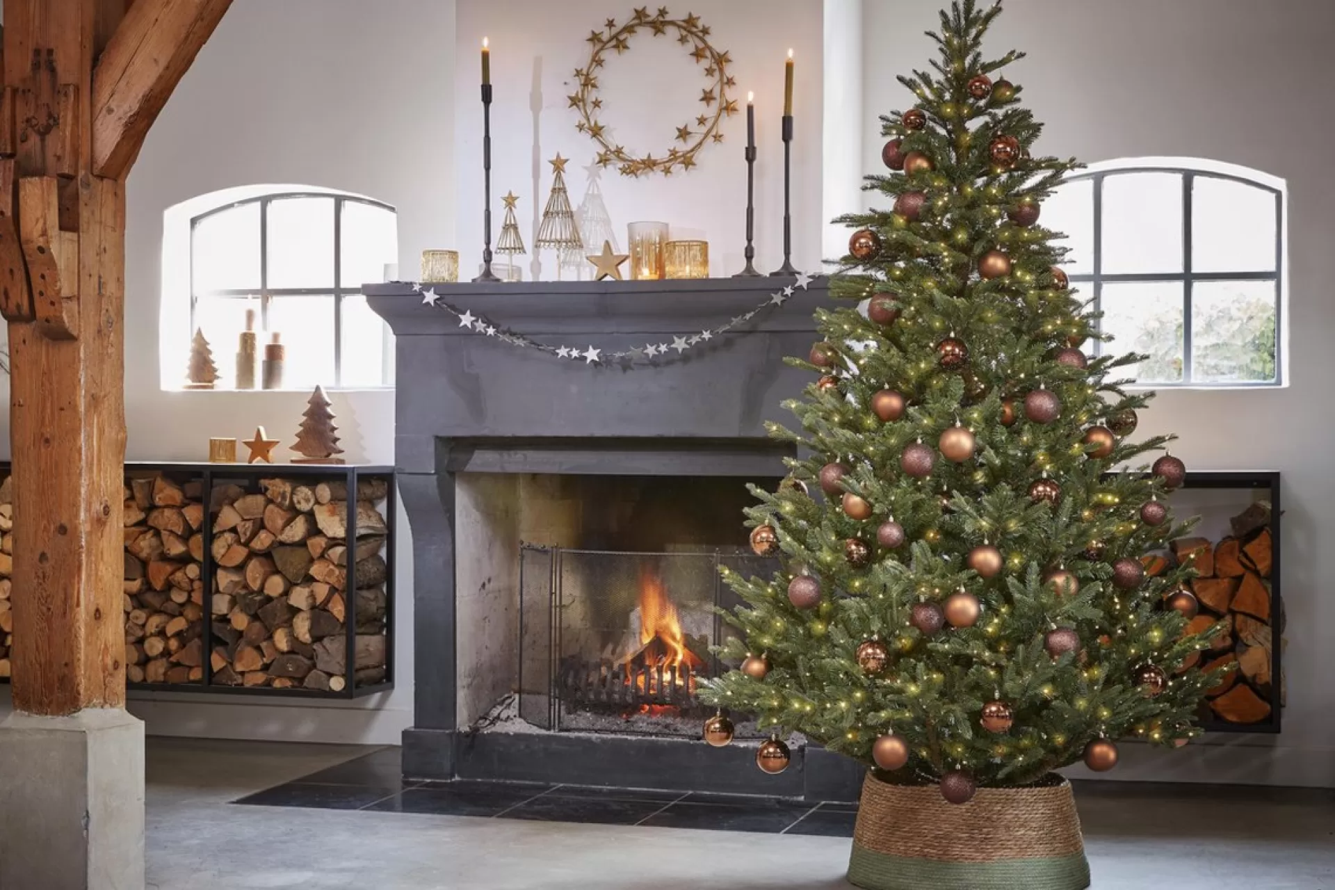 Black Box Trees Frasier Kunstkerstboom Met Led Verlichting - H185 Cm - Groen Cheap