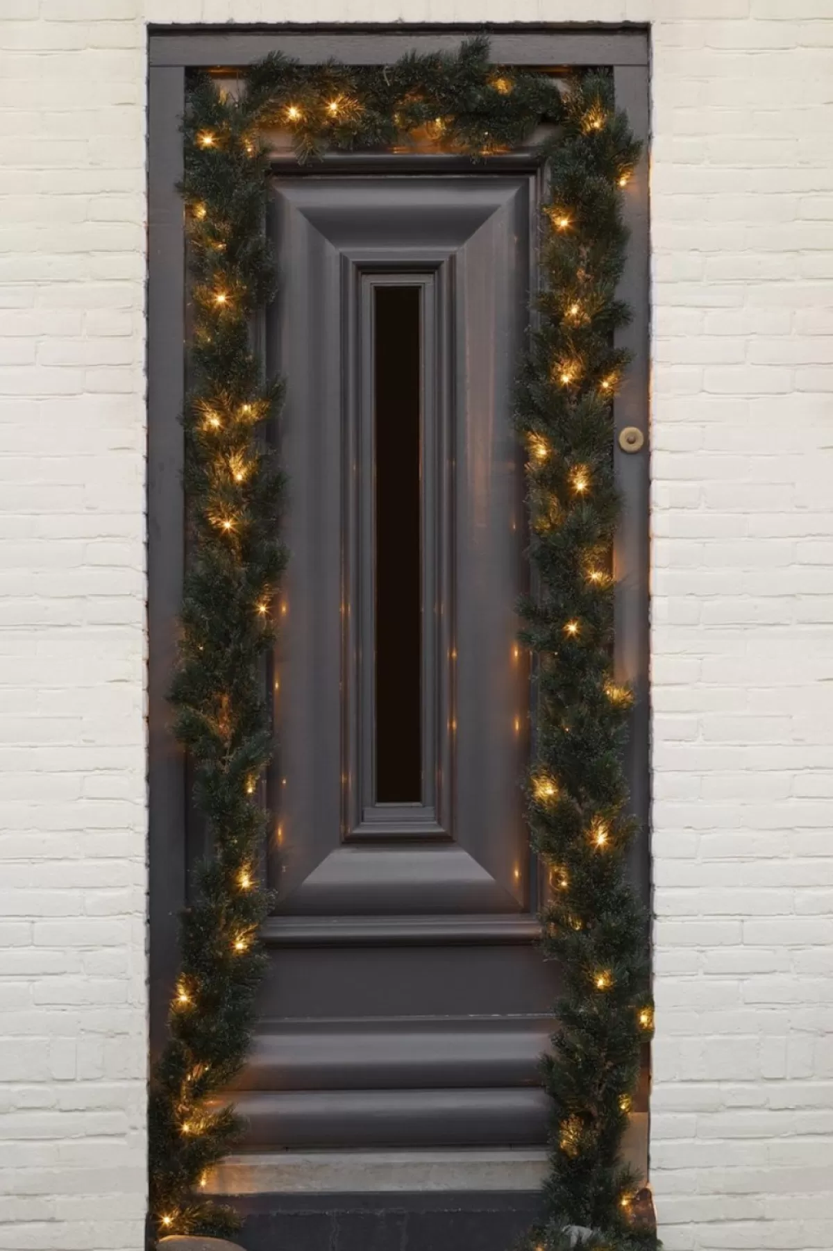 Black Box Guirlandes> Trees Glendon Guirlande Met Led Verlichting - L270 Cm - Groen