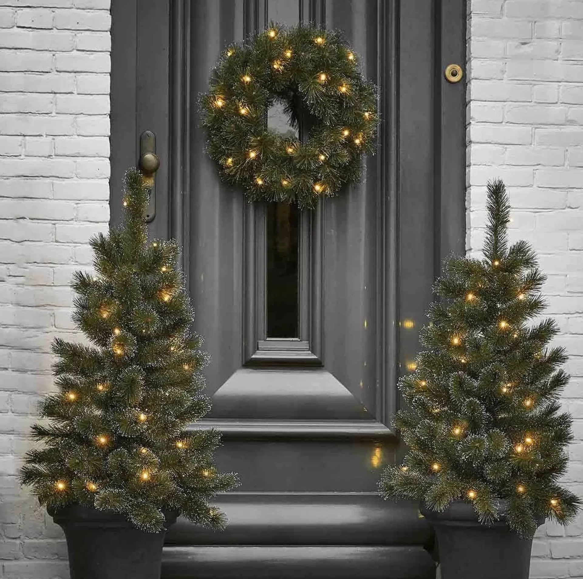 Black Box Trees Glendon Kunstkerstboom In Pot - H90 X O51 Cm - Groen Discount