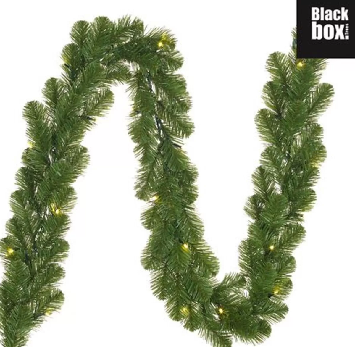 Black Box Guirlandes> Trees Norton Guirlande Met Led Verlichting - L180 Cm - Groen