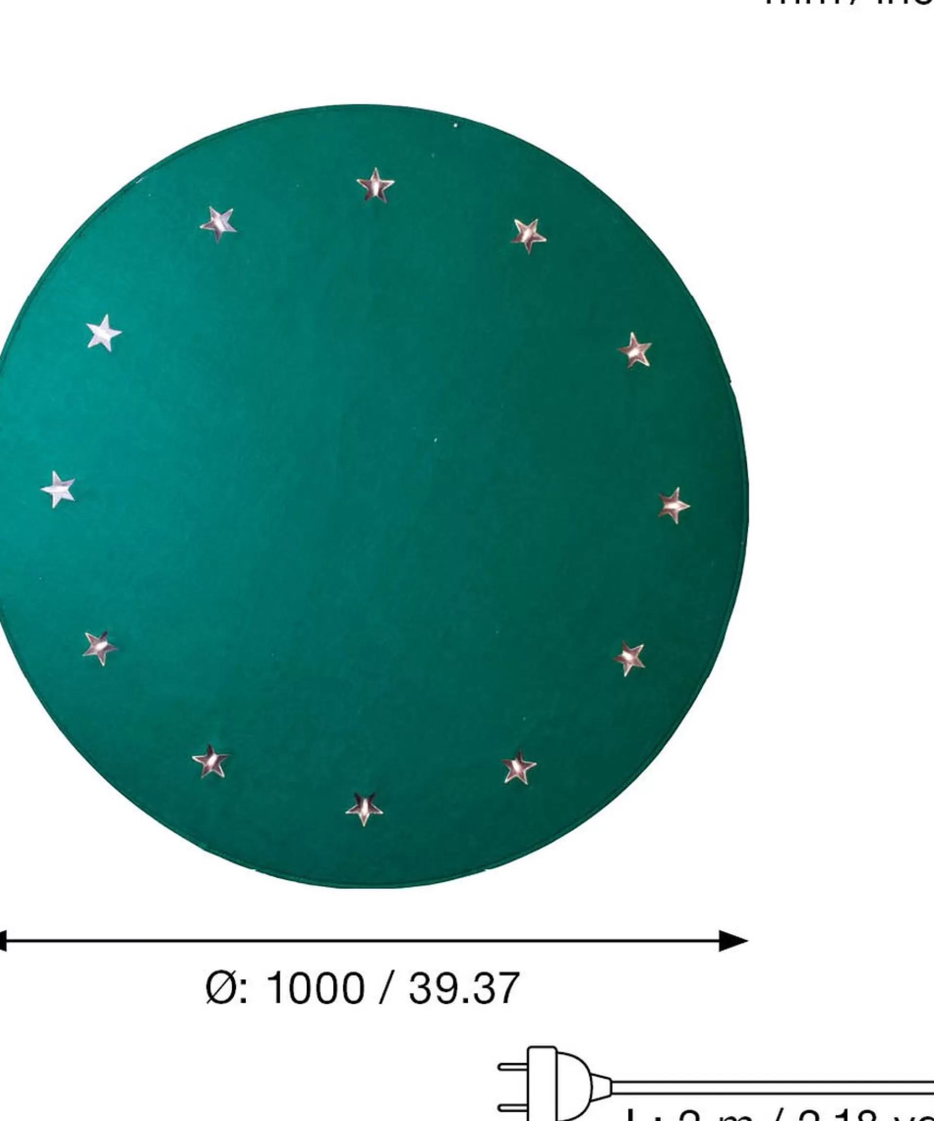 Star Trading Boomkleed Led - 100Cm Groen Fashion