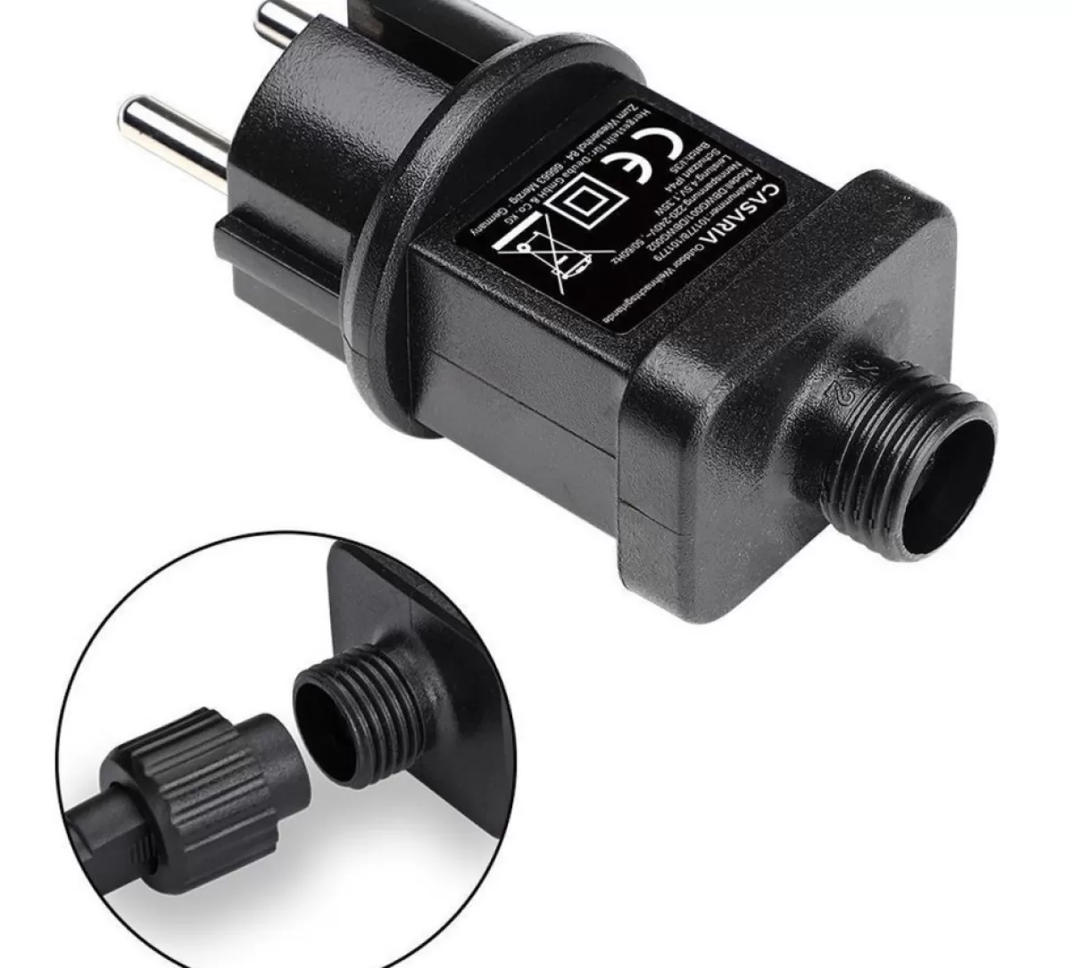 Casaria Guirlandes> Guirlande Met Verlichting - 15 M Incl. 5 M Stroom - 200 Led