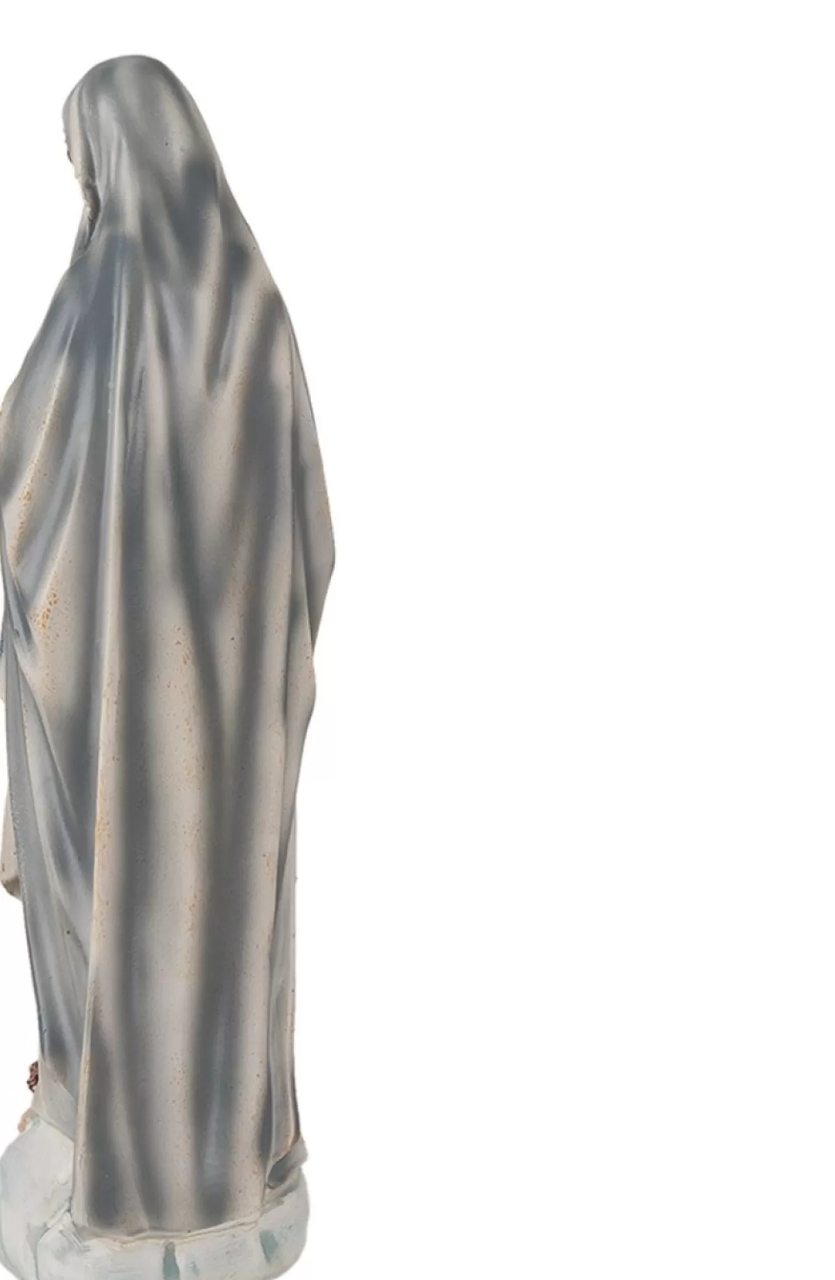 Clayre u0026 Eef Kerstbeelden>Clayre & Eef Beeld Maria 35 Cm Grijs Polyresin Woondecoratie