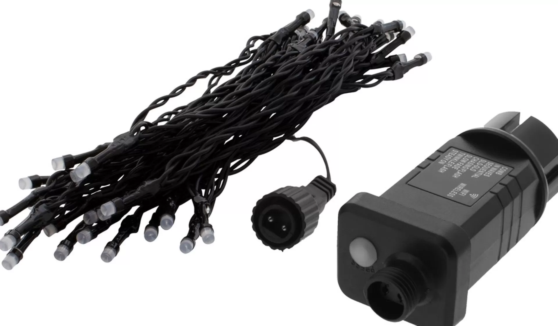 Deltaco Kerstlichtsnoeren> - Slimme Led-Kabelverlichting - Voor Binnen En Buiten - Ip44 - 5 M - Wifi - Rgb