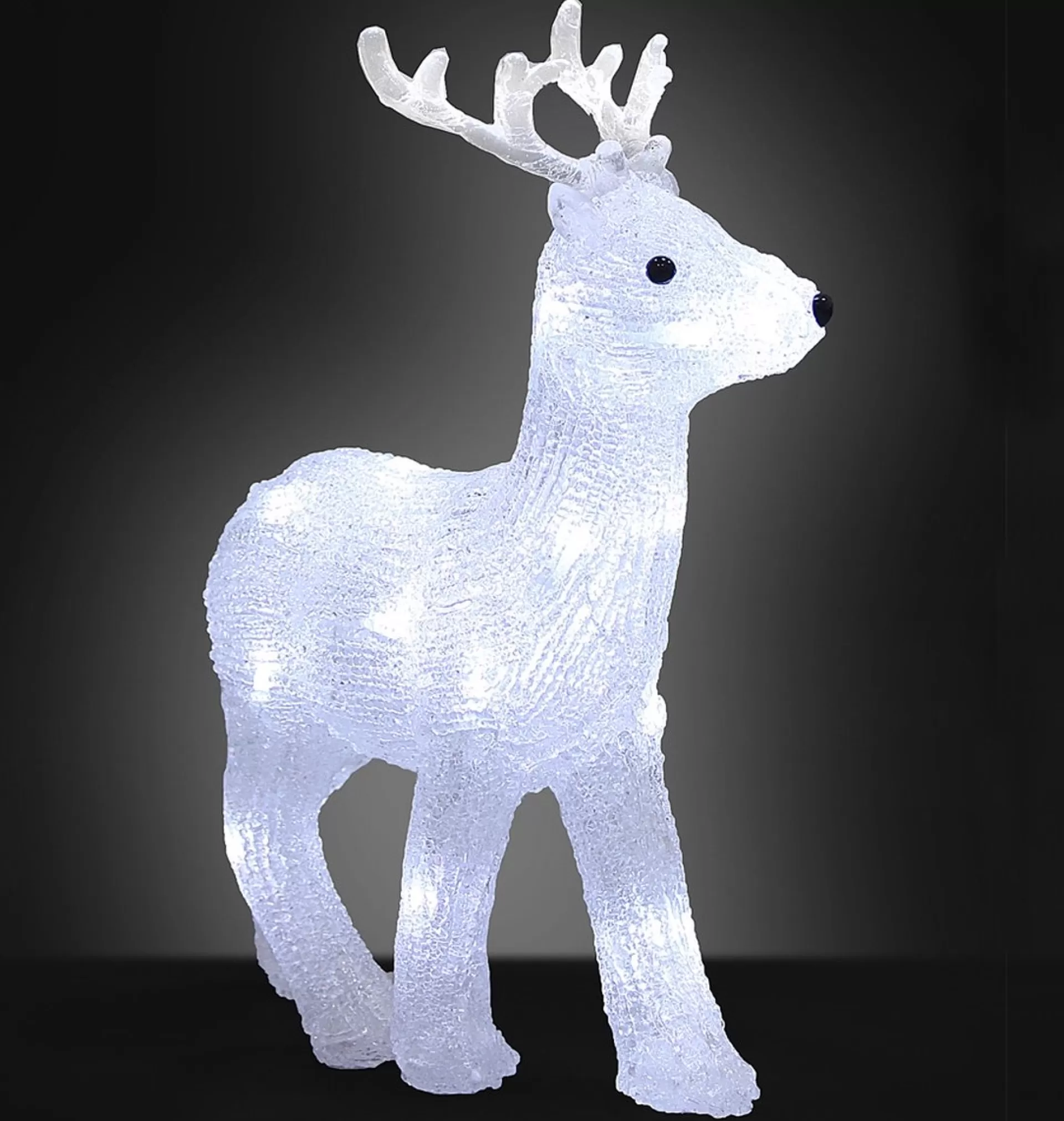 deuba Led Kerstfiguur Hert - Indoor Outdoor - Wit Best Sale