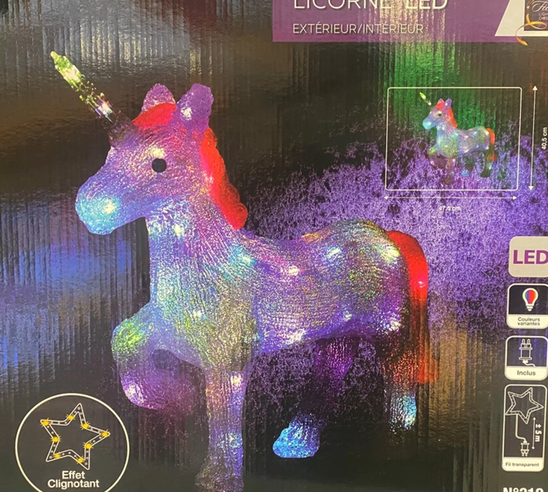 Fééric Lights and Christmas® Eenhoorn Unicorn Buitenverlichting 40 Led Cheap