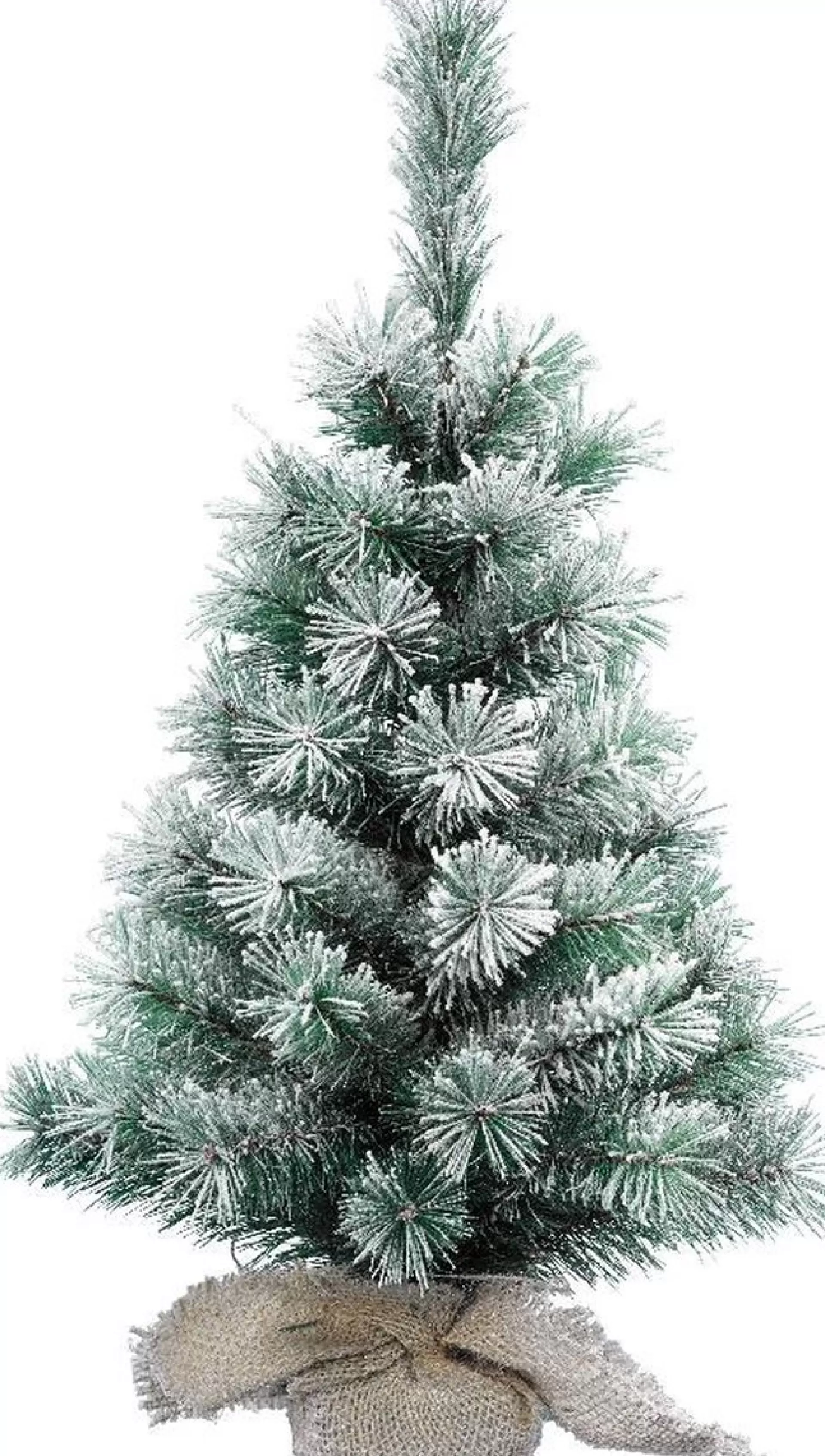 Everlands Vancouver Sneeuw Mini Kunstkerstboom - 60 Cm Hoog - Zonder Verlichting Flash Sale