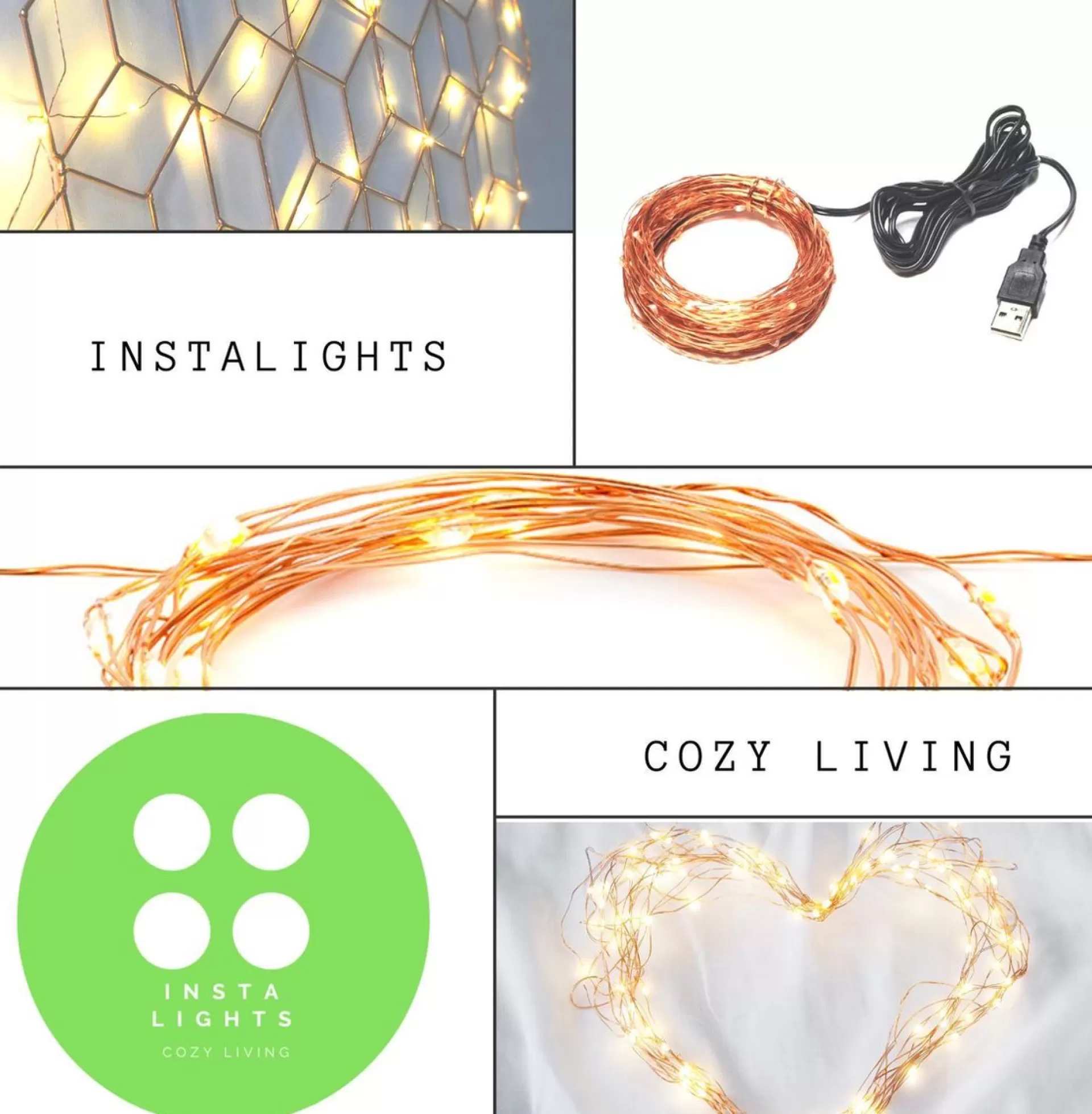 Sofisticade Fairy Lights | Lampjes Slinger | Led Lichtslinger | 10M Met 100Led In Warm Wit | Usb Aansluiting | String Light Kerstverlichting | Sfeerverlichting | Indoor Led Warm White