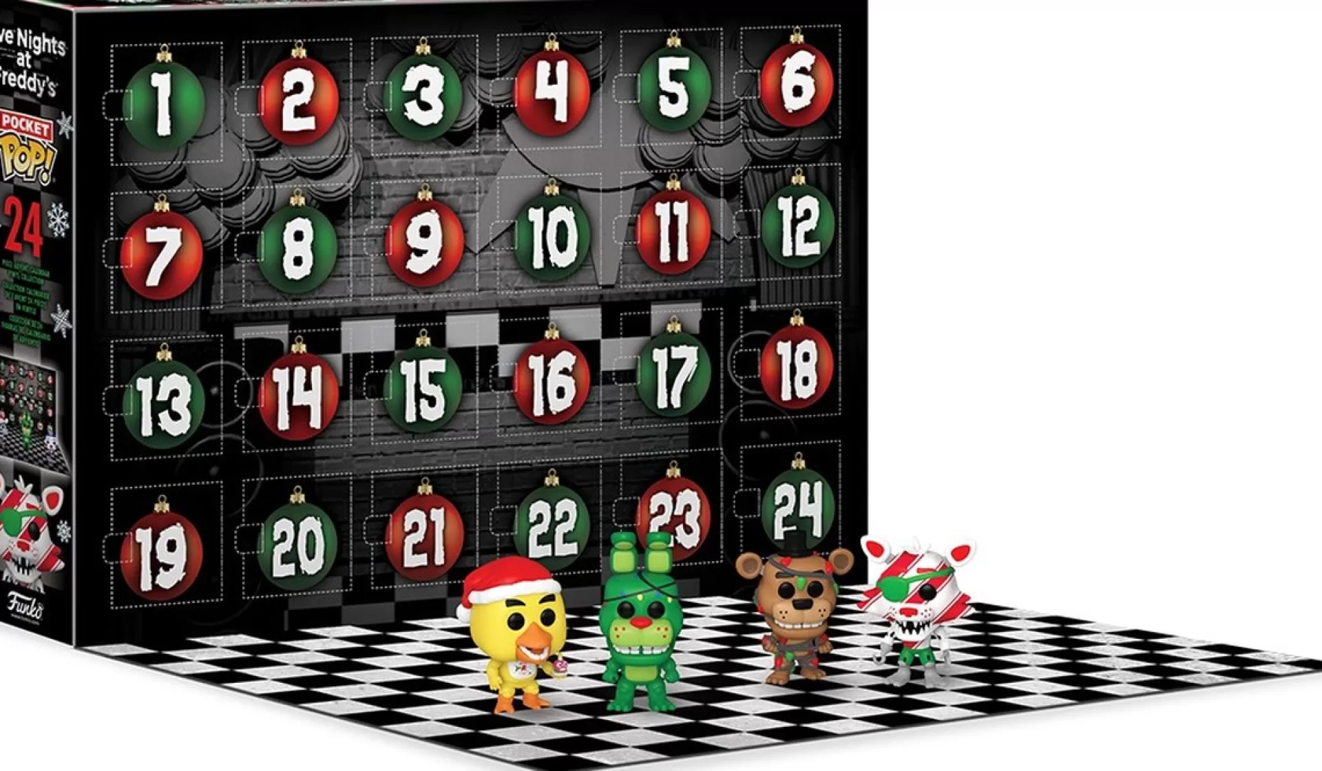 Funko Advent Calendar 2023: Five Nights At Freddy's Holiday Best