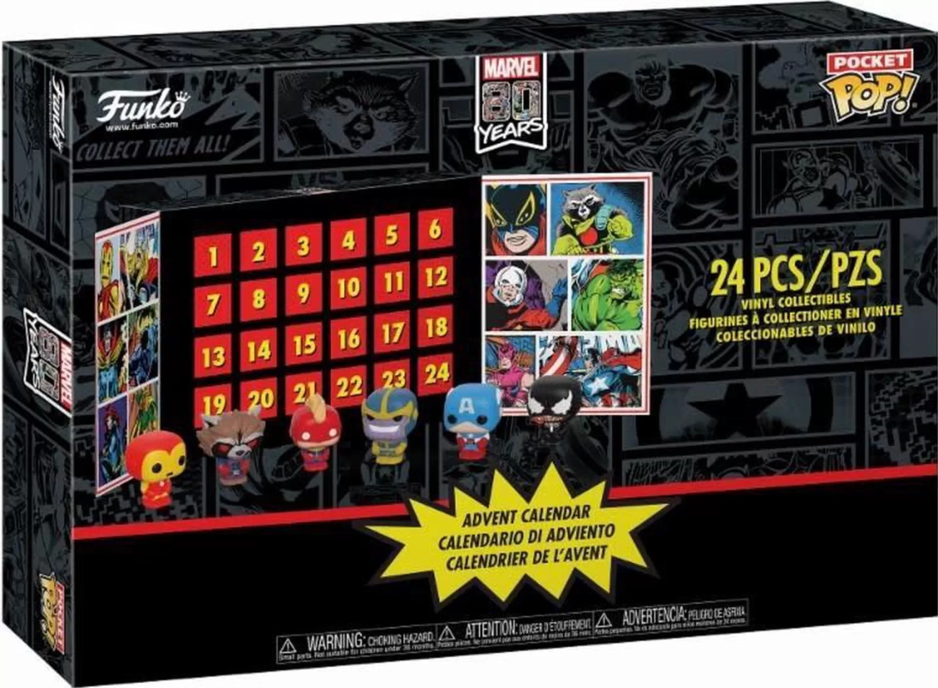 Funko Pocket Pop! - Marvel Avengers Adventkalender- 24 Stuks Flash Sale