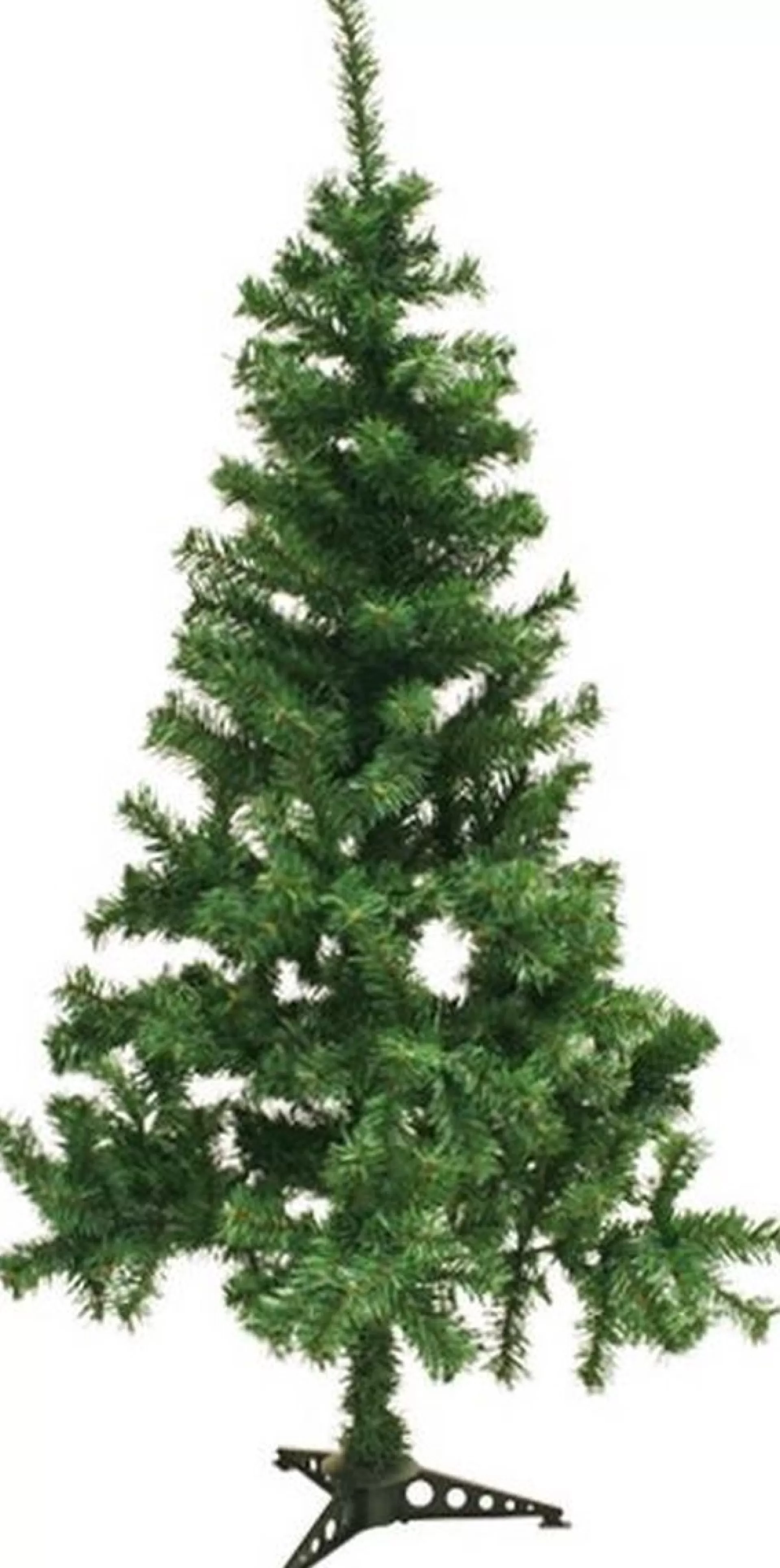 Silumen Groene Kerstboom 150Cm Met 280 Hoofden - Plastic - Groen - Clearance