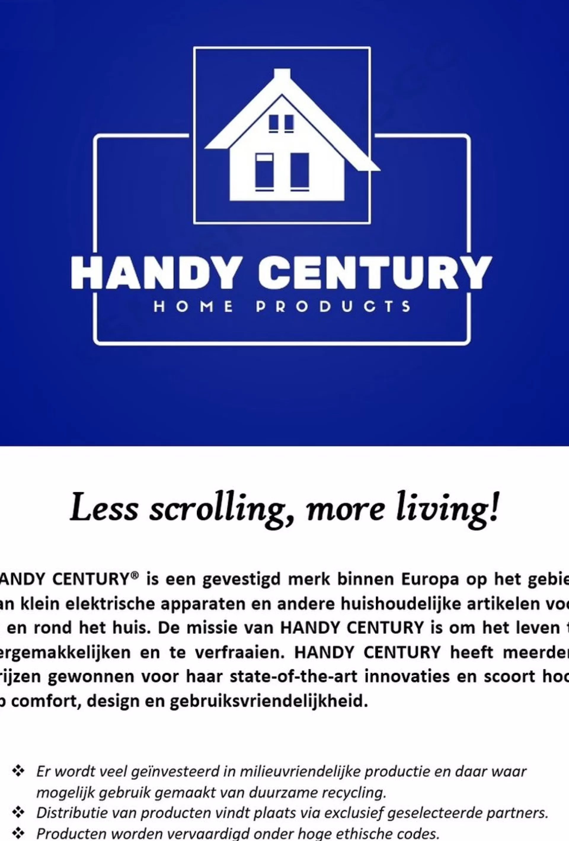 Handy Century Home Products Handy Century Led Kerstverlichting - Versiering - Warm - Gezellig - 3M Shop