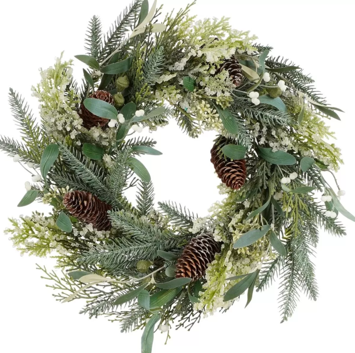 House of Seasons Kerstkransen> Vamor Kerstkrans - O40 Cm - Groen