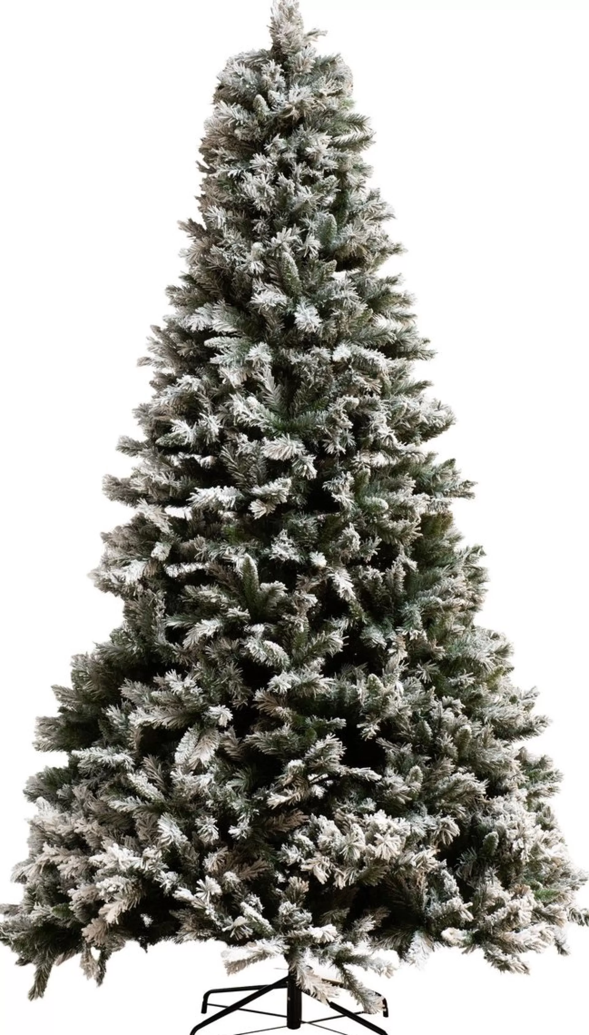 J-Line Kerstboom Plastiek Besneeuwd Groen Large Fashion