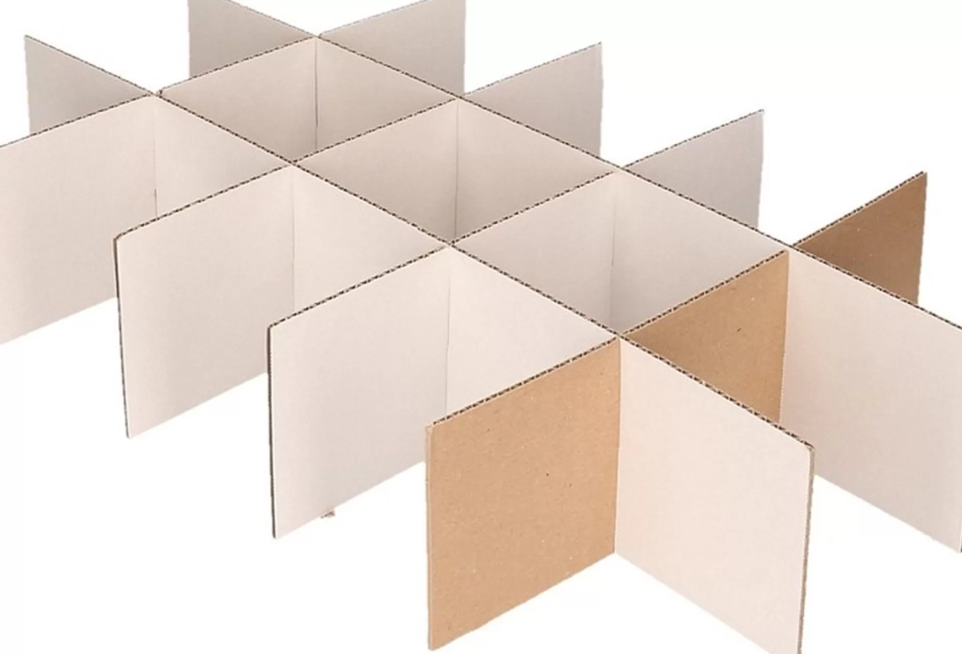 Bellatio Decorations Kerstballen Opbergbox - 3X Vakjesdoos Voor 15 Kerstballen Van 10 Cm Clearance
