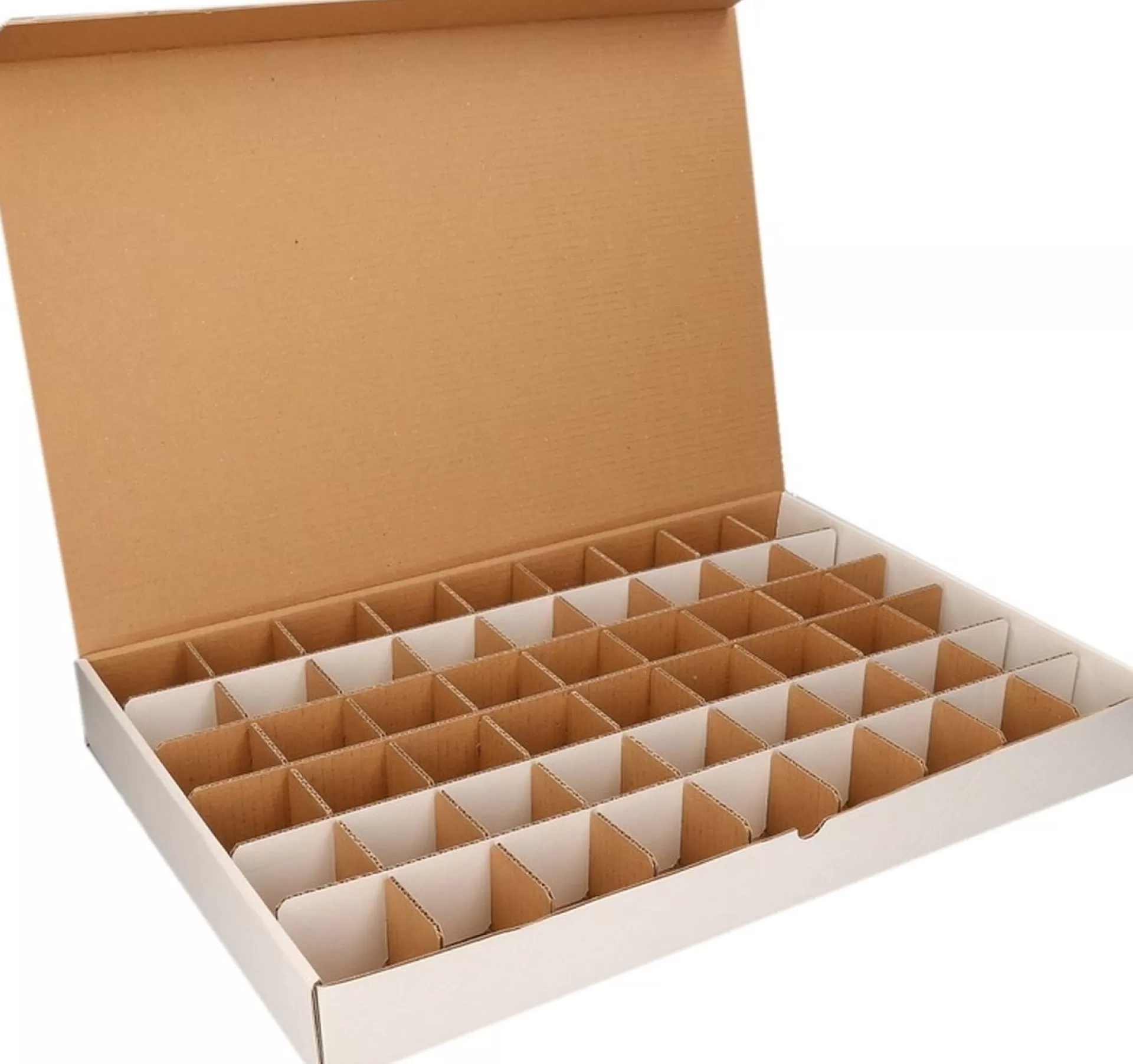 Bellatio Decorations Kerstballen Opbergbox - 4 Stuks Vakjesdozen Voor 54 Kerstballen Van 6 Cm Cheap