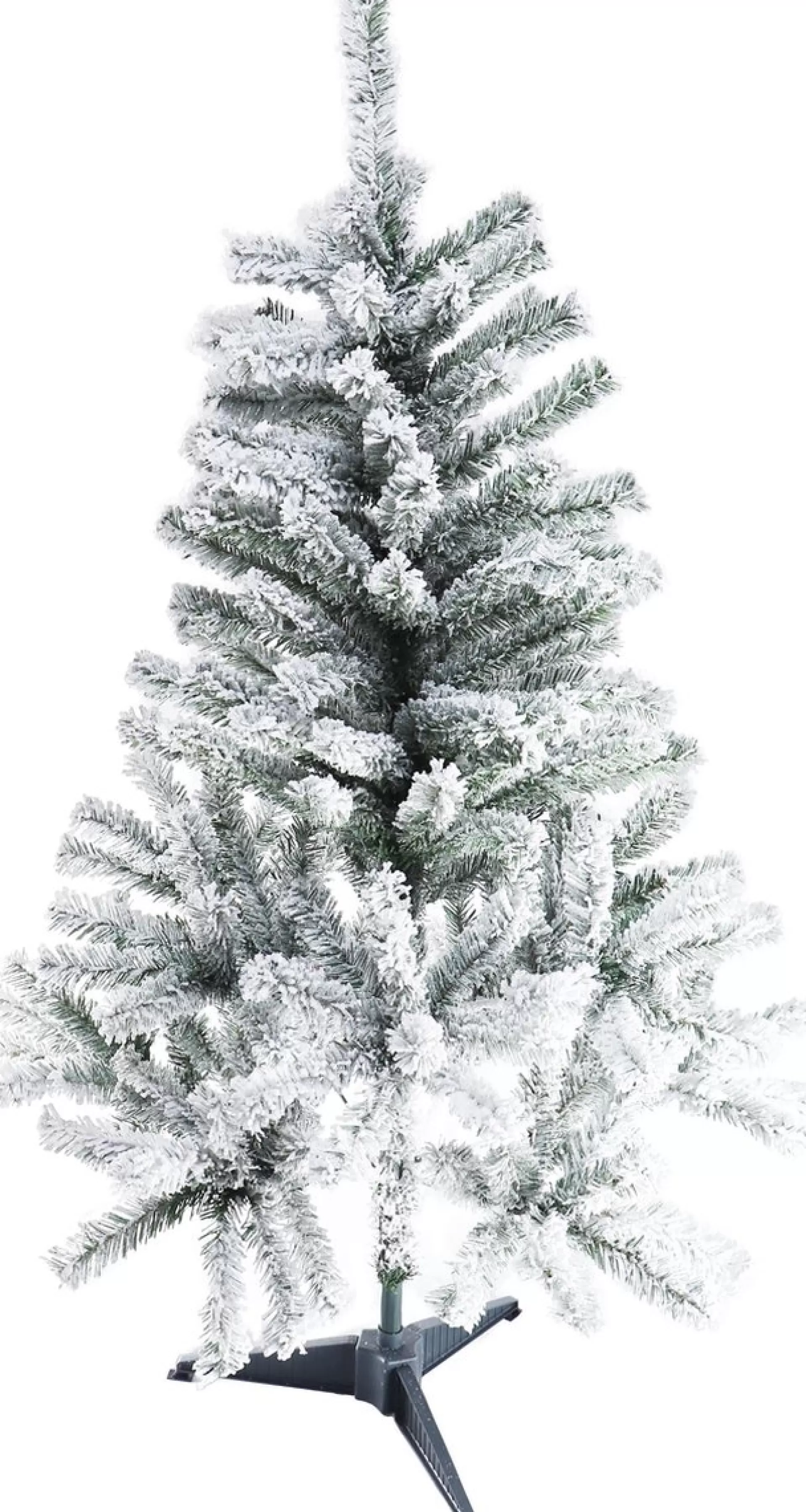 Merkloos Kerstboom Tuscan Spruce Sneeuw 120Cm - Inclusief Voet Store