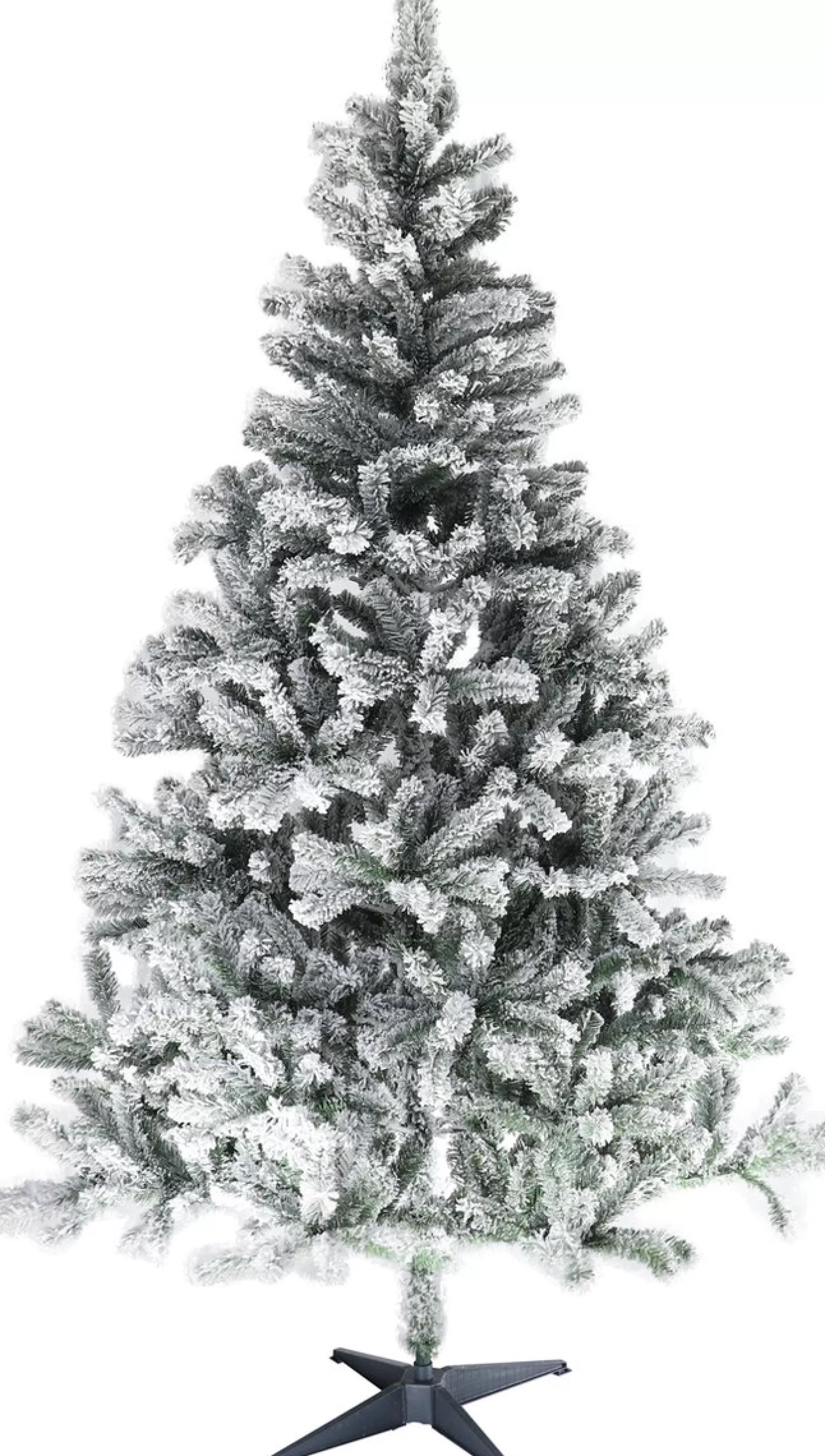 Merkloos Kerstboom Tuscan Spruce Sneeuw - 210 Cm - Inclusief Voet Cheap