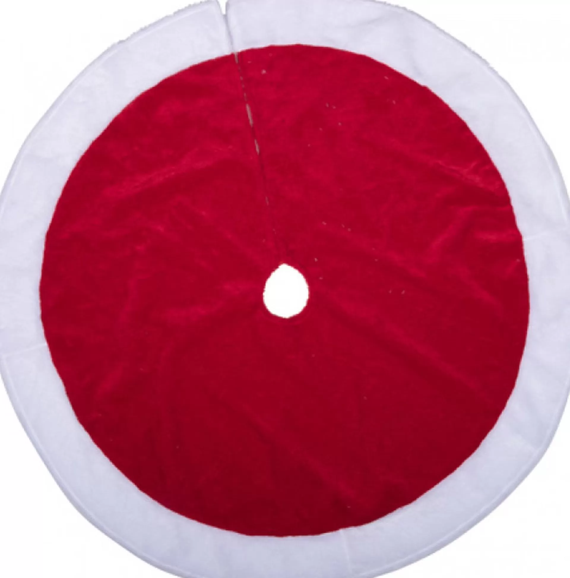 Christmas gifts Kerstboomrok - Kerstboom Kleed - Kerstversiering 100Cm - Rood/Wit Outlet