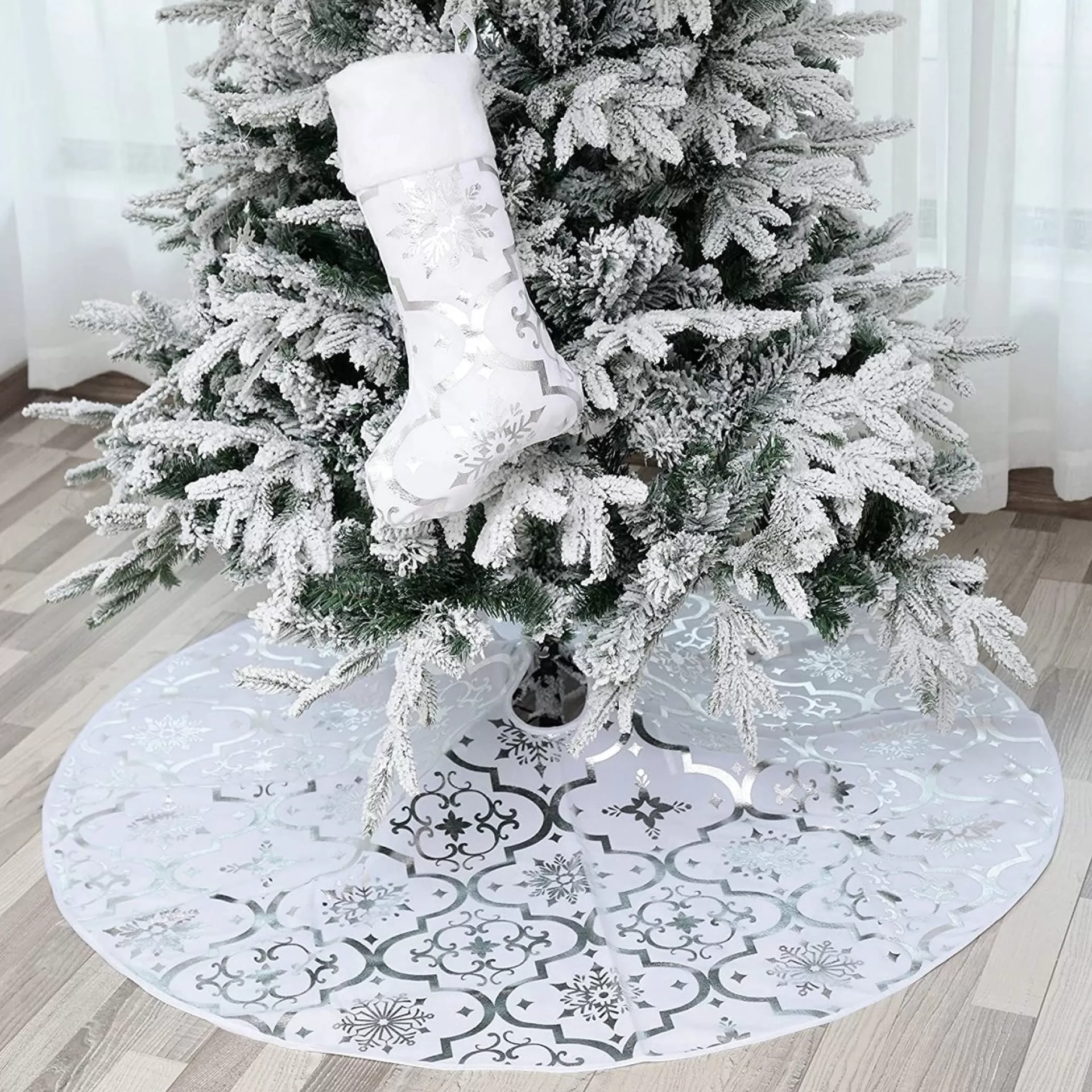 Merkloos Kerstboomrok - Kerstboomkleed – Luxe Kerstboomrok Shop