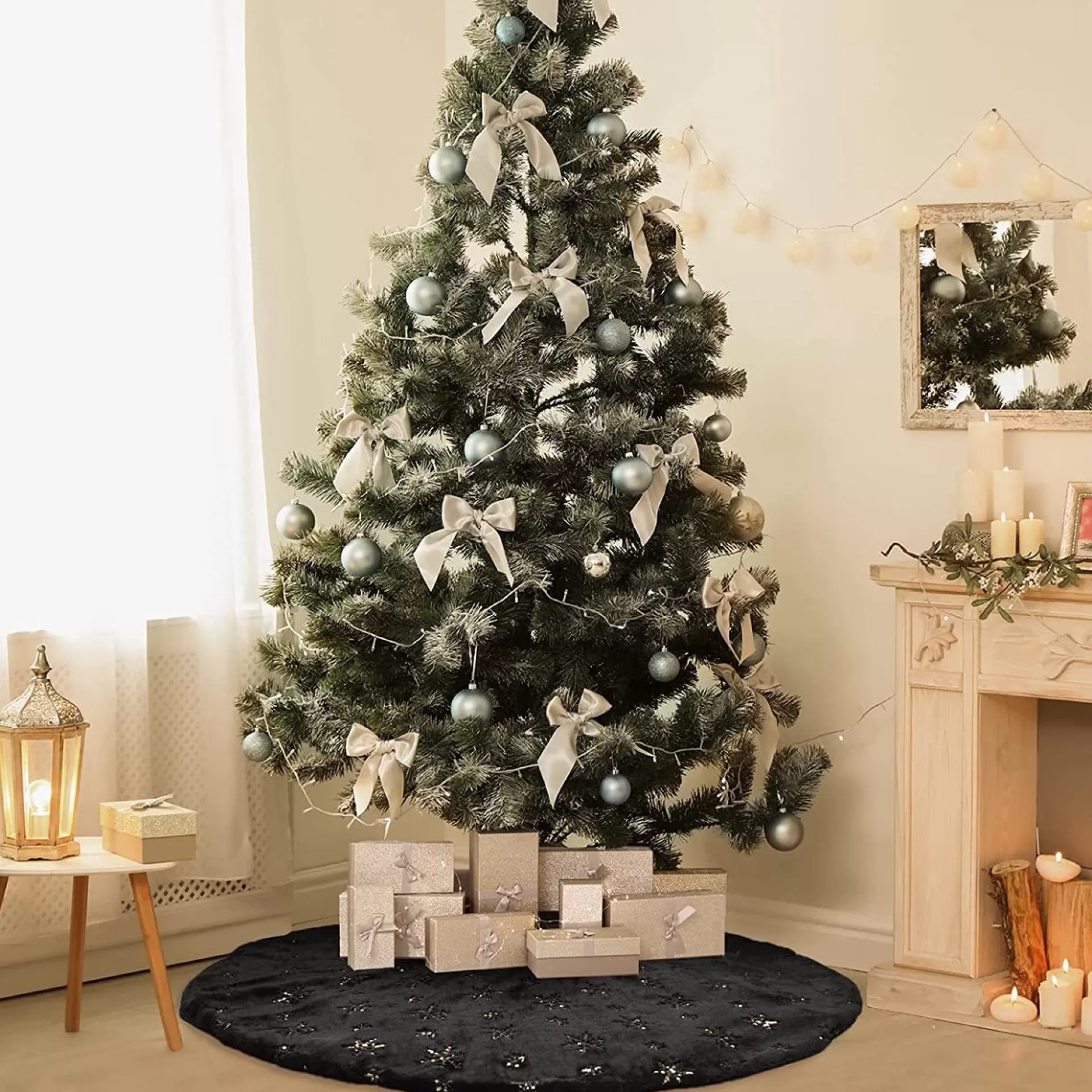 Merkloos Kerstboomrok - Kerstboomkleed – Luxe Kerstboomrok Best