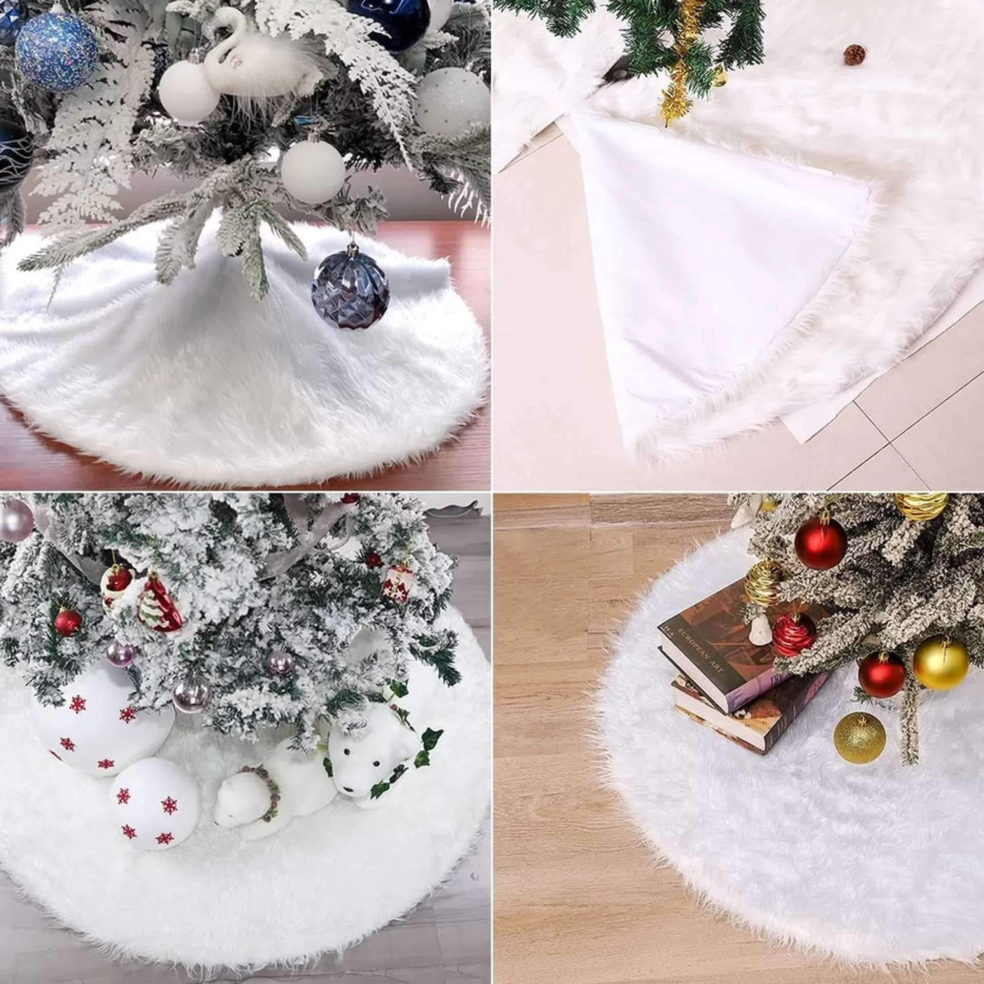 Merkloos Kerstboomrok - Kerstboomkleed – Luxe Kerstboomrok Shop