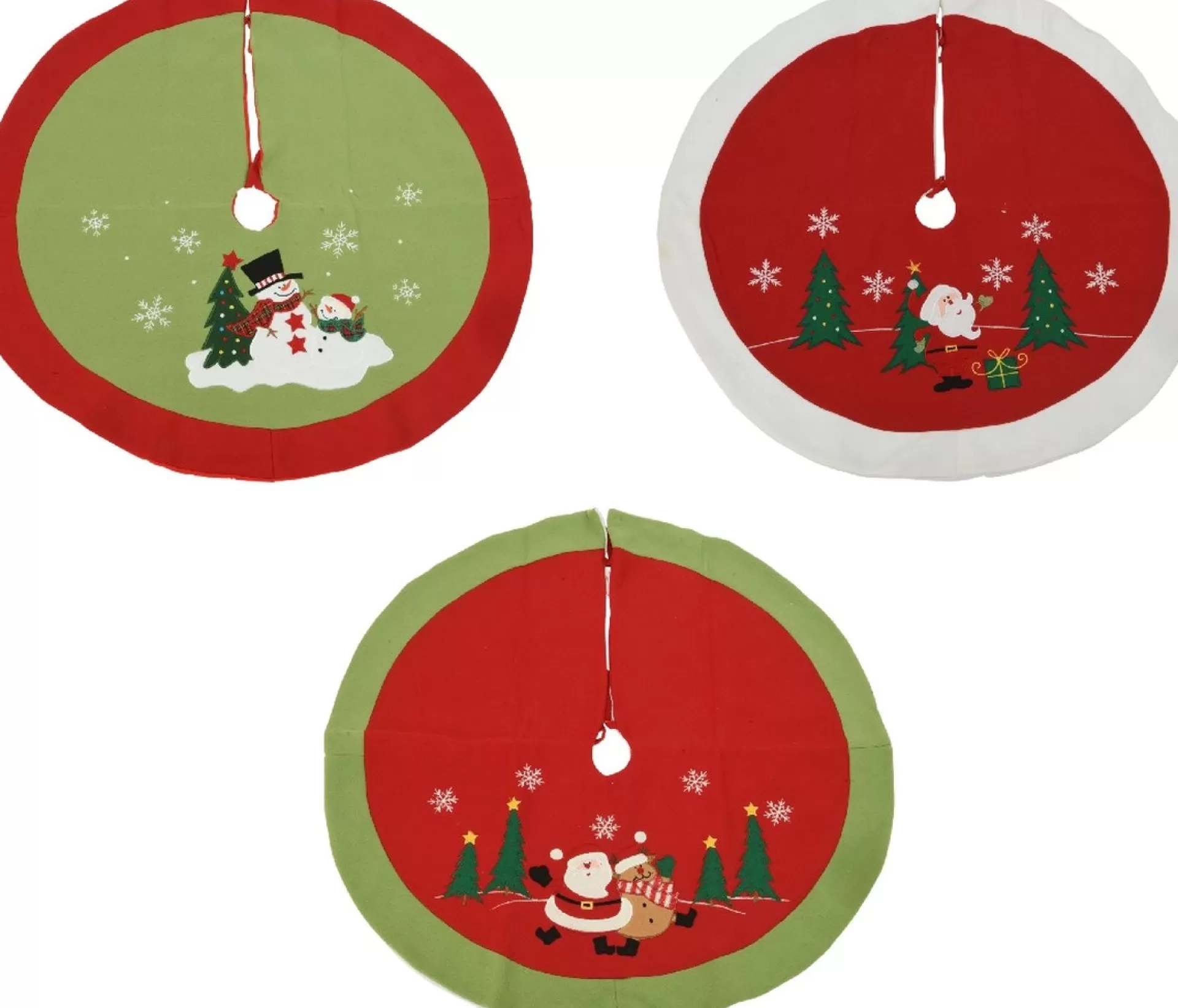 Decoris Kerstboomrok Kerstman 2 Assorti Flash Sale