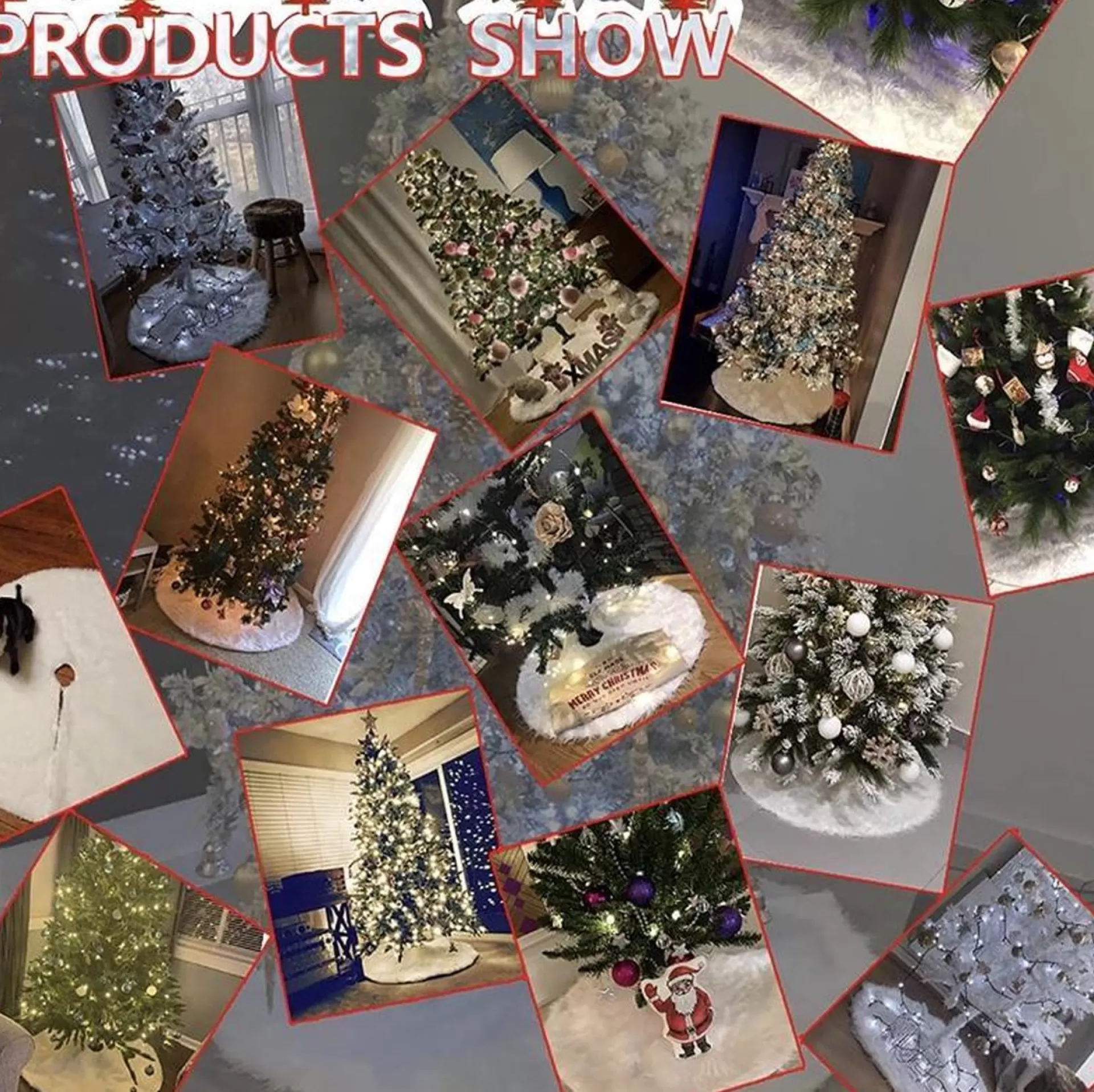 Merkloos Kerstboomrok Wit Pluche, 122 Cm - Boom Rok Voor Kerstmis - Decoraties - Kerstboomkleed Om Kerstboomstandaard Af Te Dekken. Kerst Outlet