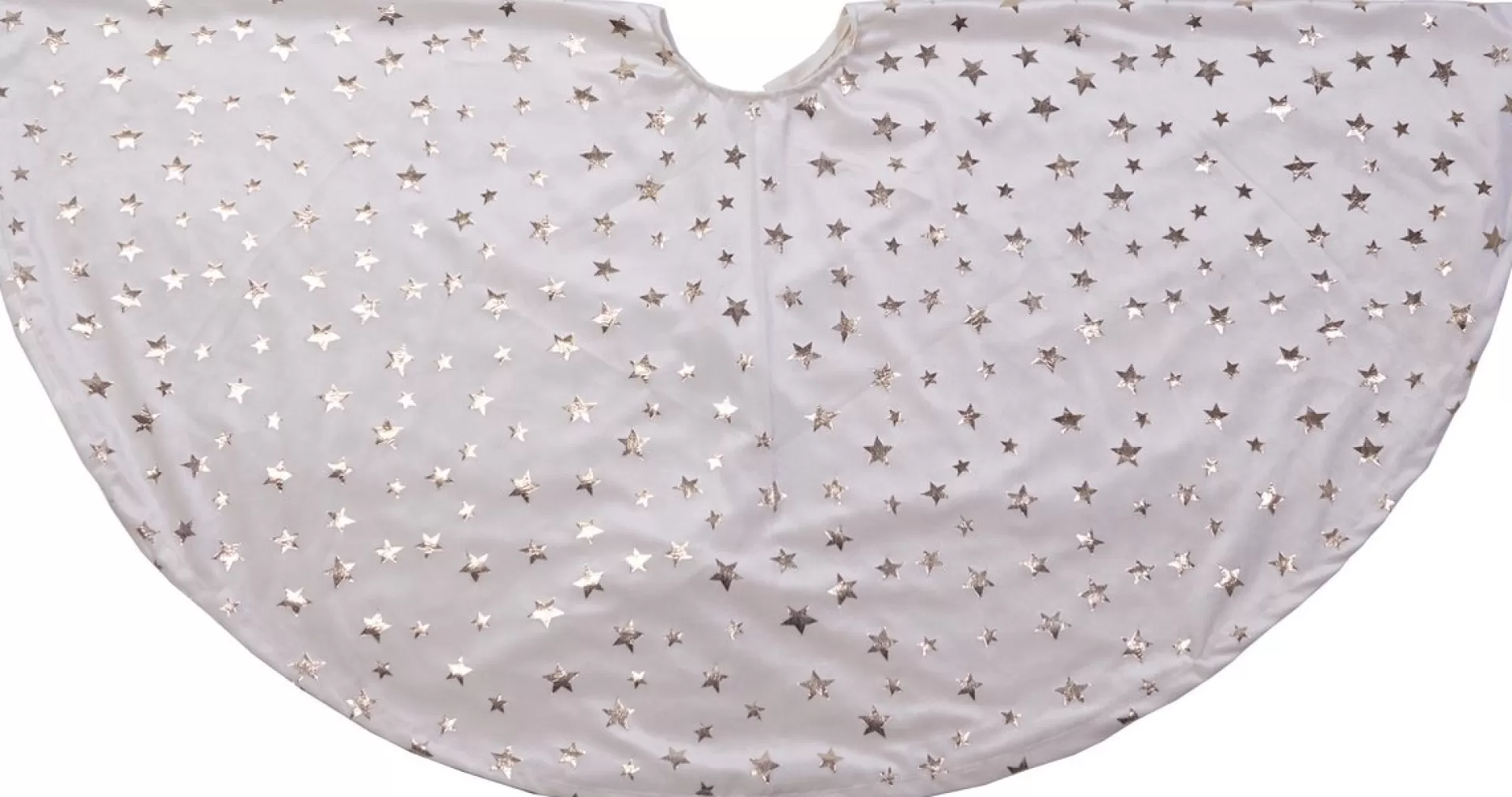 Anna's Collection Kerstboomrok/Kerstboom Kleed Creme Met Sterren 120 Cm - Kerstversiering - Kerstboom Rok/Rokken Hot