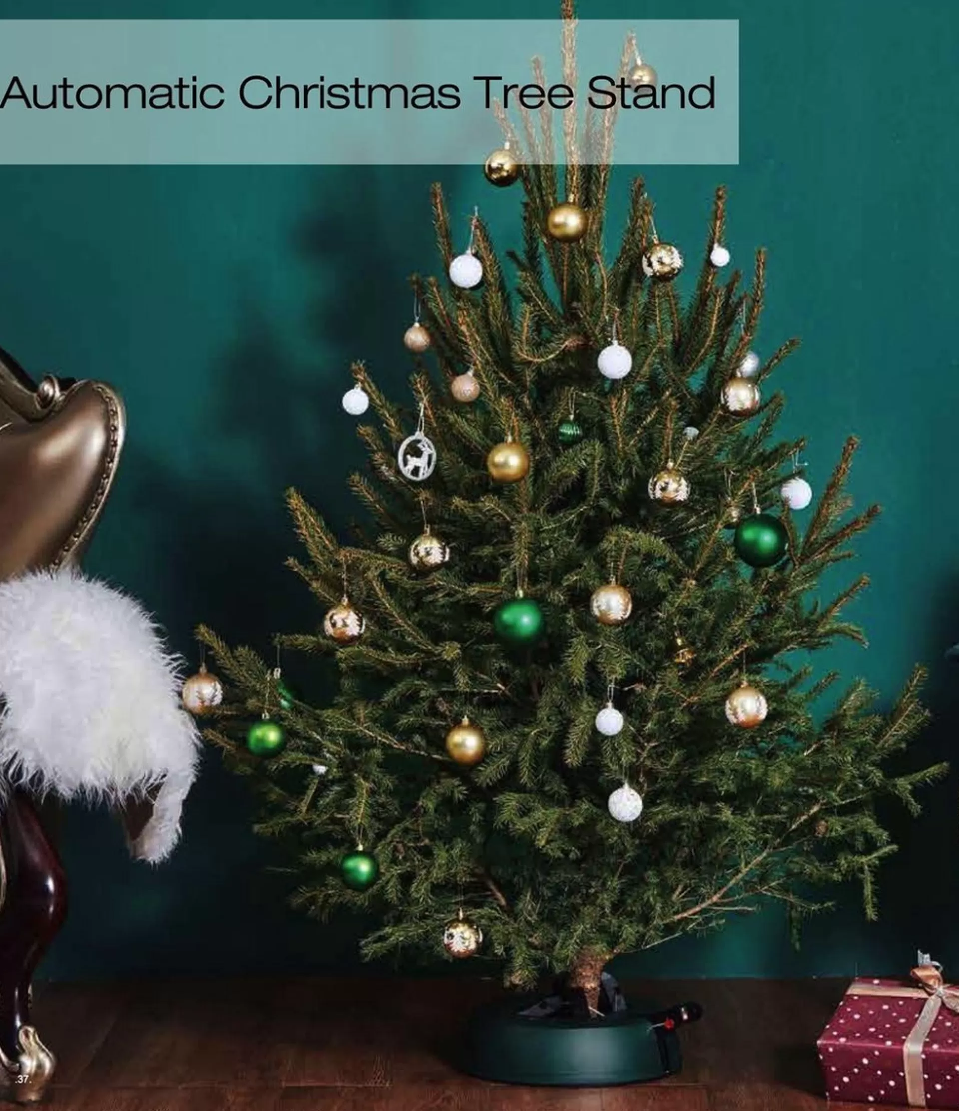 Famiflora Kerstboomstandaard - Kerstboomvoet Voor Kerstbomen Tot 2,7M Hoogte Fashion