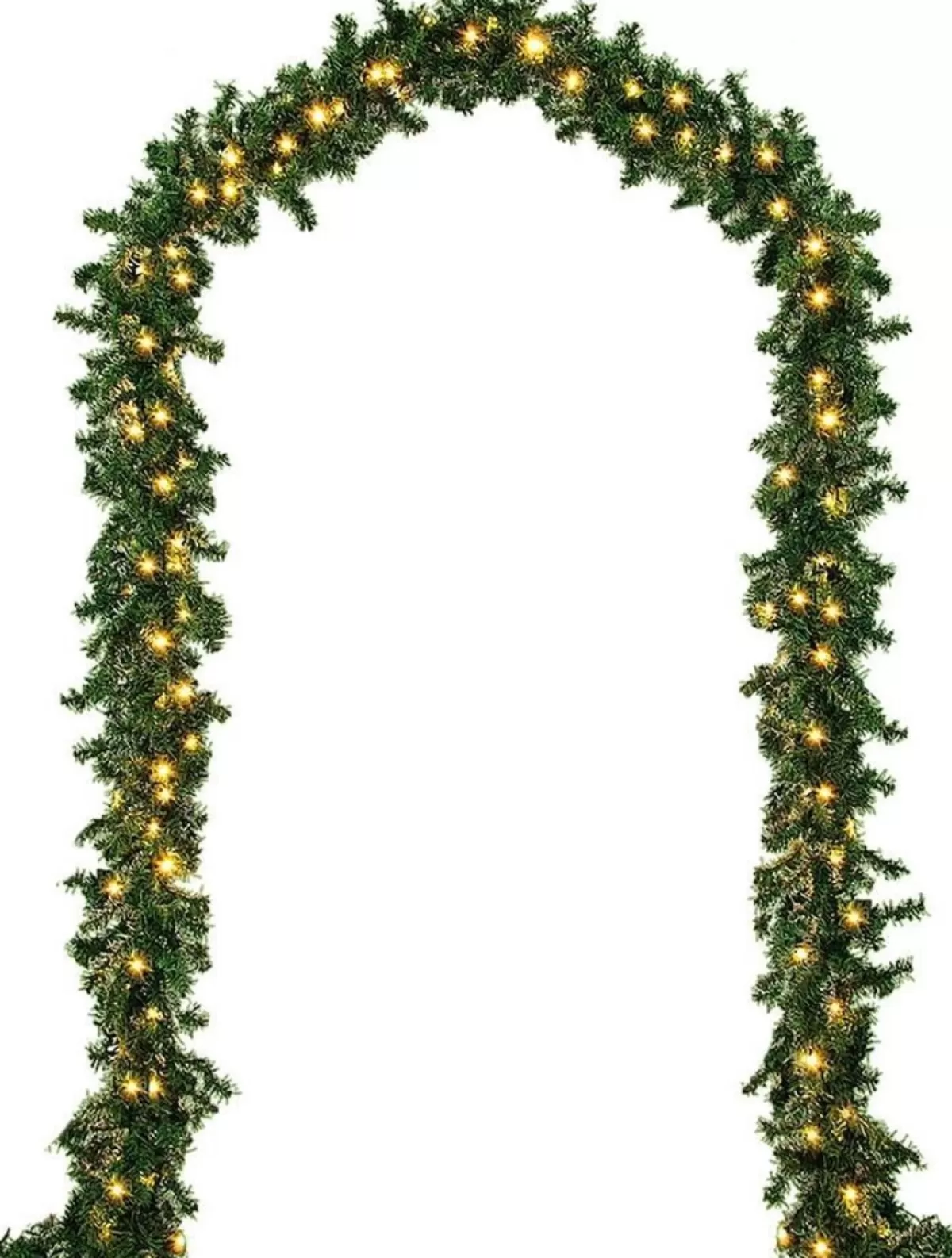 Casaria Guirlandes>Kerstguirlande - 5 M En 5 M Stroomkabel - 100 Led - Afstandsbediening