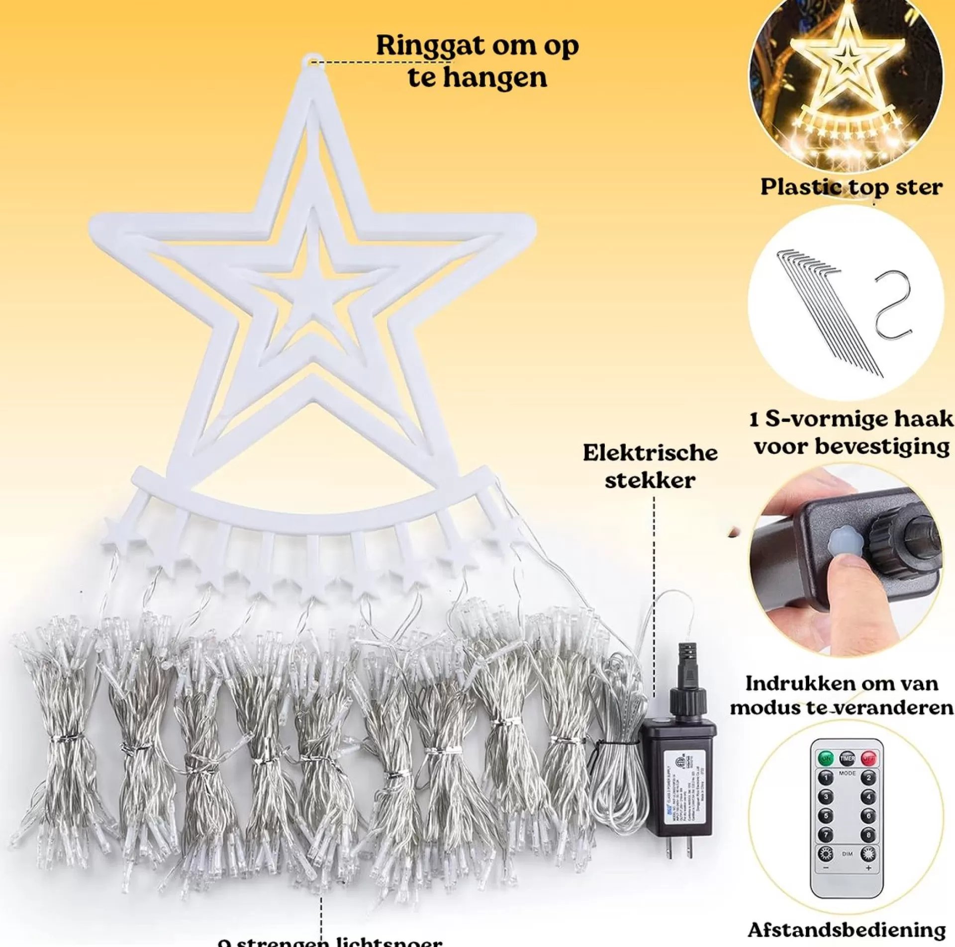 Merkloos Kerstverlichting - 355 Leds - Kerstverlichting Voor Buiten - Waterproof - Led Fashion