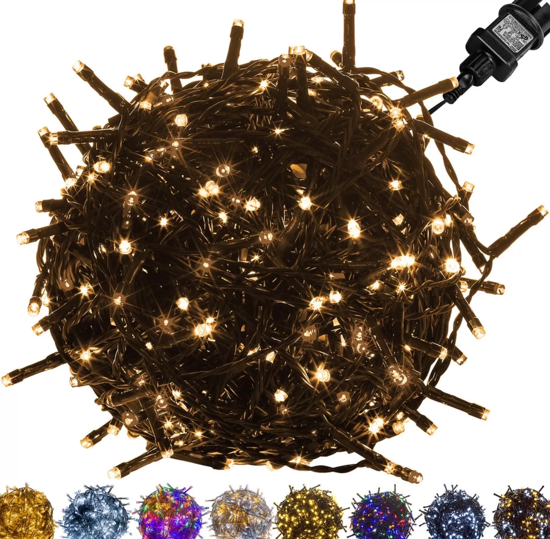 Trend24 Kerstverlichting - Sfeerverlichting - Kerstverlichting Buiten - Kerstverlichting Binnen - Kerstversiering - Feestverlichting - Lichtsnoer - Lichtsnoer Buiten - Voor Binnen En Buiten - 20 M - Warm Wit Cheap
