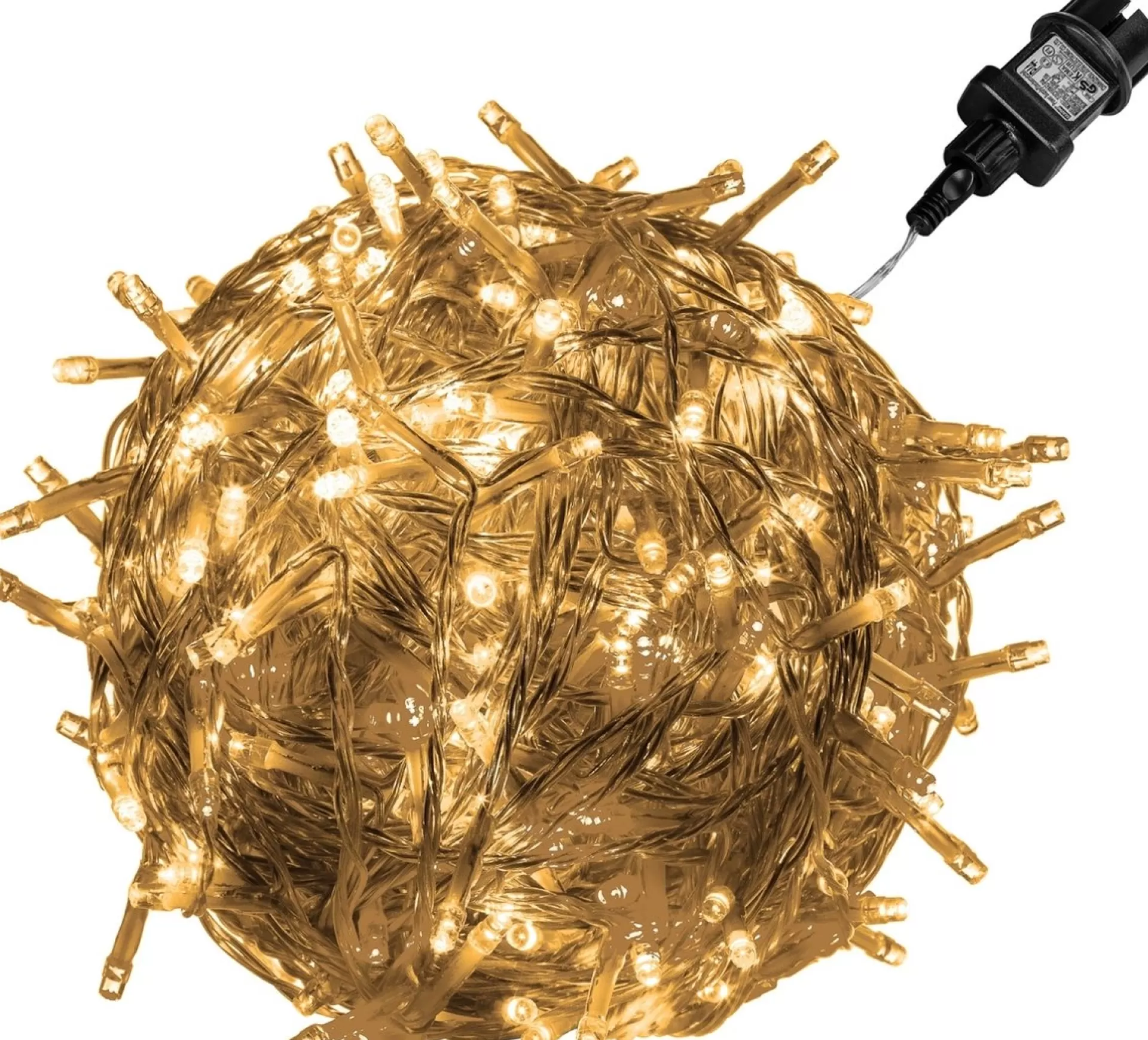 Trend24 Kerstlichtsnoeren>Kerstverlichting - Sfeerverlichting - Kerstverlichting Buiten - Kerstverlichting Binnen - Kerstversiering - Feestverlichting - Lichtsnoer - Lichtsnoer Buiten - Voor Binnen En Buiten - 5 M - Warm Wit