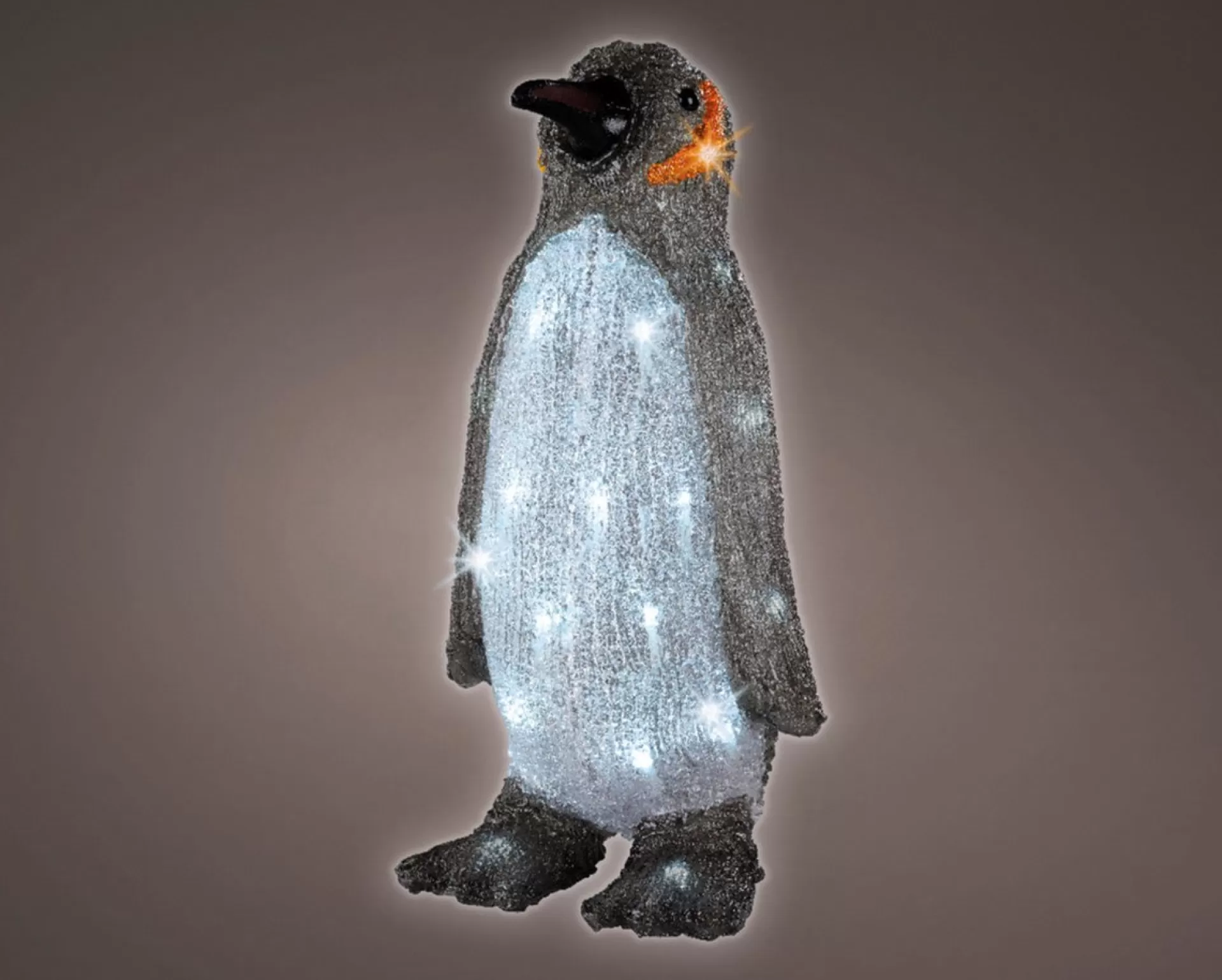 Lumineo Kerstverlichting Pinguin Met Led Licht 33 Cm Cheap