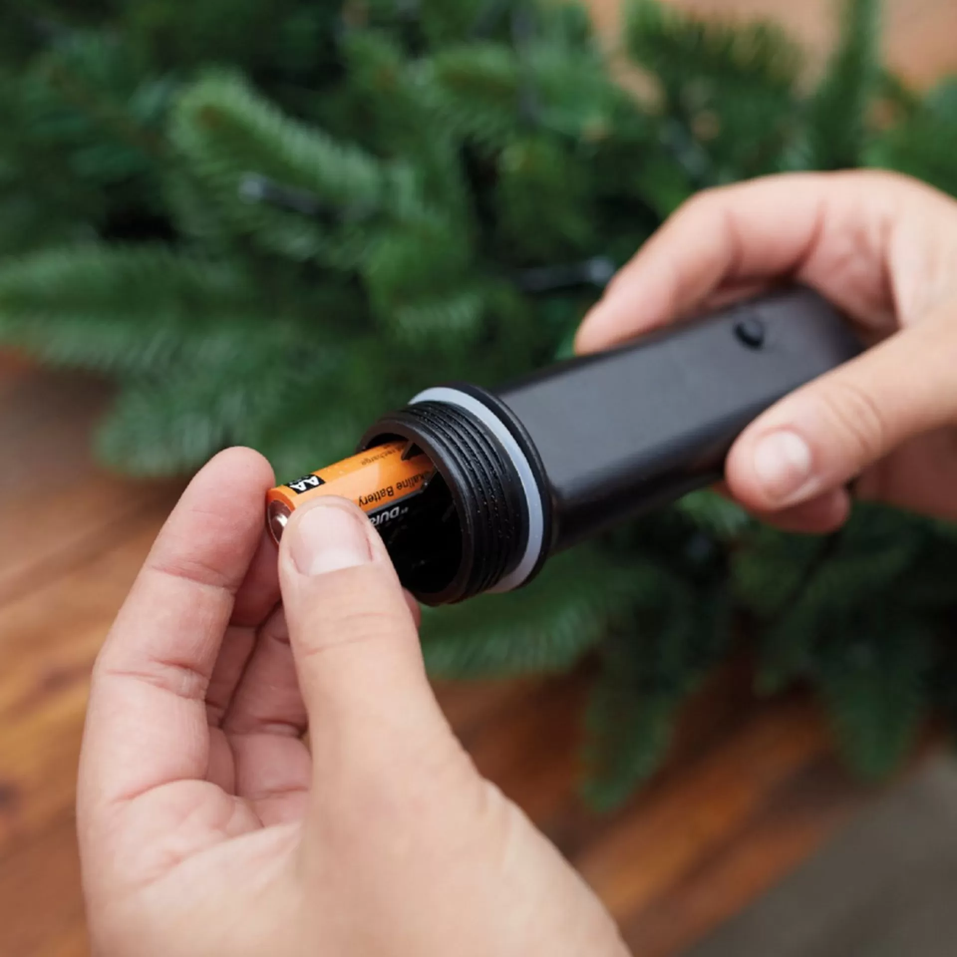 Decoris Kerstverlichting Twinkle Op Batterij Warm Wit Buiten 192 Lampjes - Boomverlichting Shop