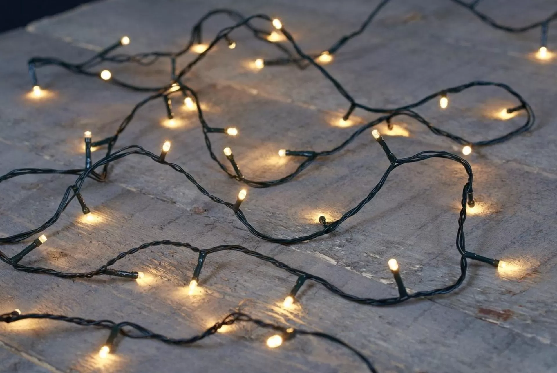 Anna's Collection Kerstlichtsnoeren>Kerstverlichting Warm Wit 40 Leds Met Dimmer En Timer Functie 400 Cm - Voor Buiten En Binnen - Boomverlichting