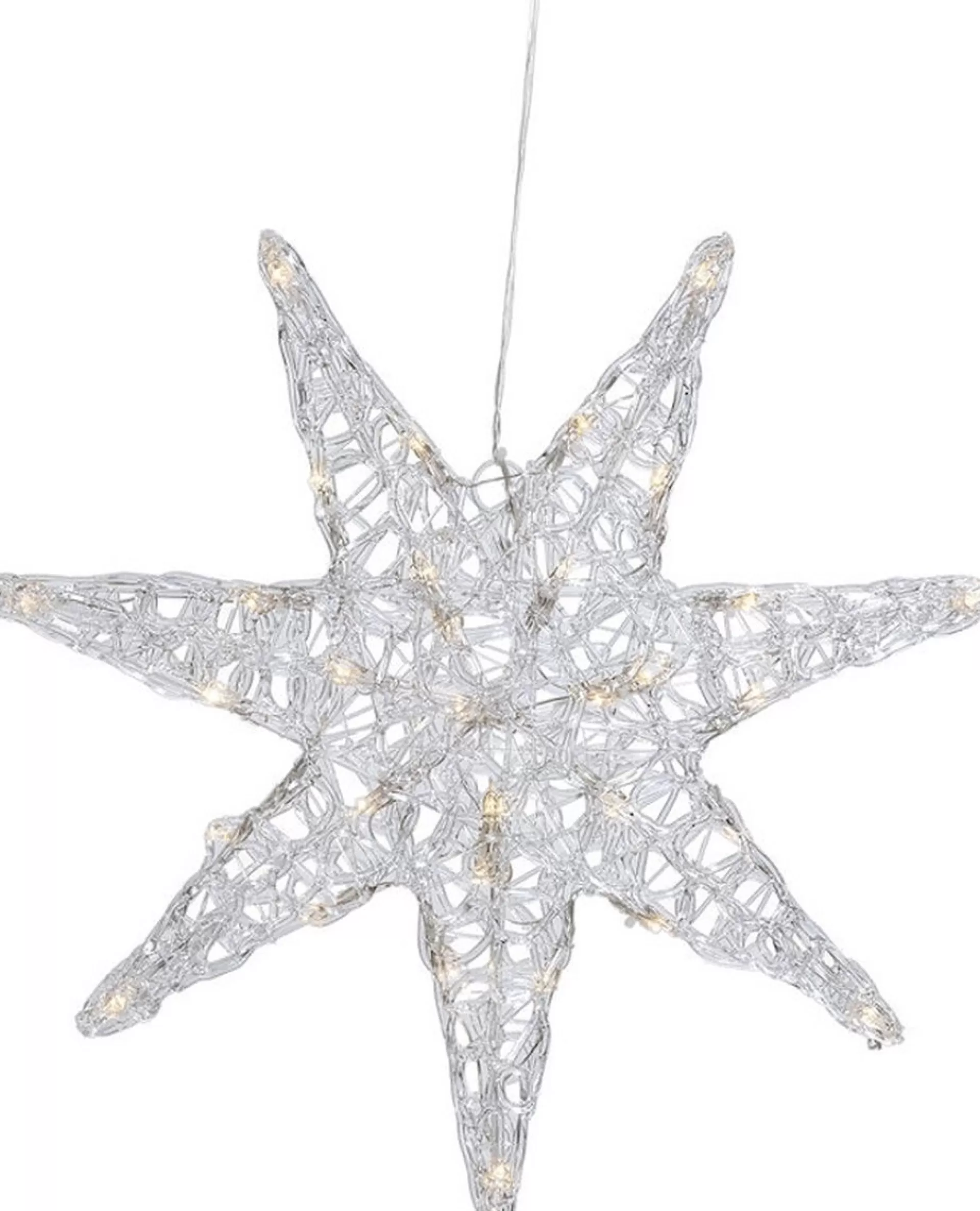 Konst Smide Konstsmide 6110 - Verlicht Kerstfiguur - 32 Lamps Led Acryl Ster 1D - 45Cm - 24V - Voor Binnen - Warmwit Flash Sale
