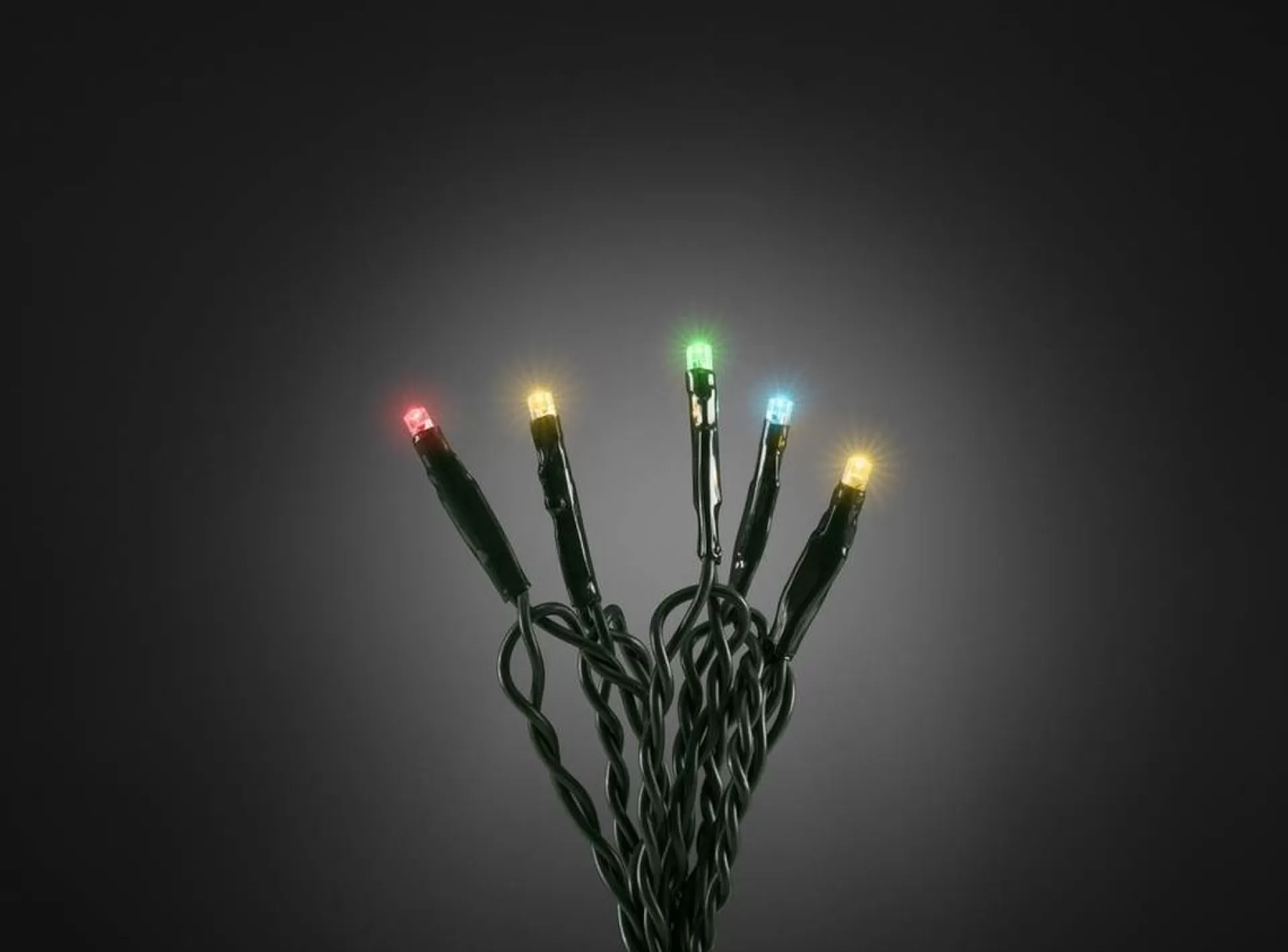 Konst Smide Kerstlichtsnoeren>Konstsmide 6353-520 Micro-Lichtketting Binnen Werkt Op Het Lichtnet Aantal Lampen 50 Led Rgb Verlichte Lengte: 3.43 M Dimbaar