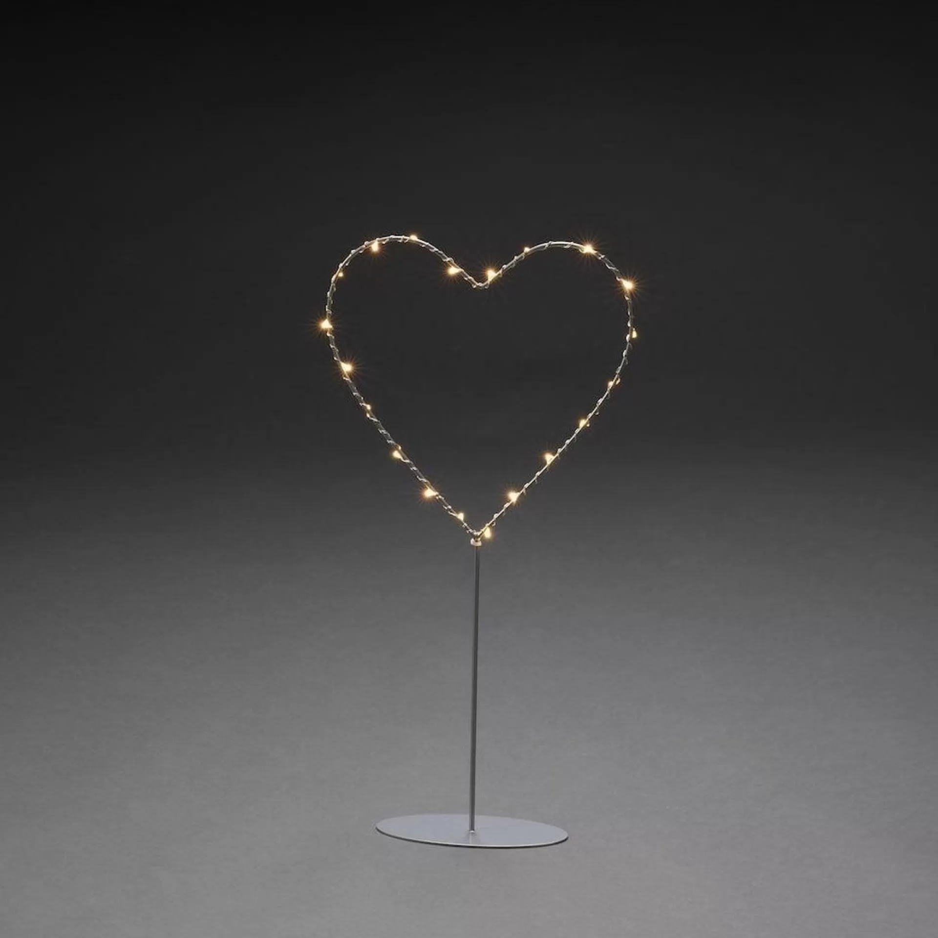 Konst Smide Konstsmide Kerstverlichting Hart 20 Led 2200K Ip20 40 Cm Amber Store